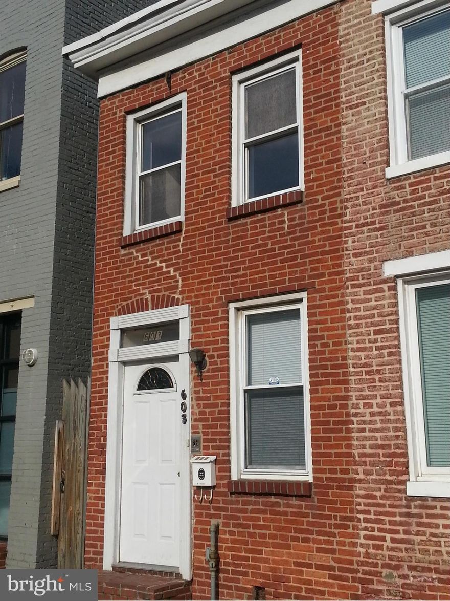 A testament to the expression, good things come in small packages, This townhome is completely renovated and features 2 bedrooms, albeit one is very small. All wood floors , in Fells Point and located near a Johns Hopkins shuttle stop. Sorry no pets.