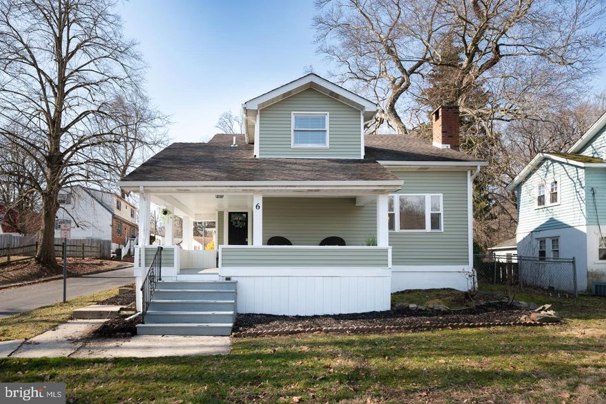Welcome to 6 Apple Avenue.   This picture-perfect Cape Cod has been modernized from top to bottom.   You’ll appreciate the warmth and charm, in addition to the modern detail and high-end features throughout.  Highlights of this beautiful home include a bright open floorplan, gorgeous kitchen, wood-burning fireplace, first-floor primary, finished basement, several outdoor spaces to enjoy, valuable updates and bonus features, and an ideal location within the Rose Tree Media School District!  A covered front porch welcomes you to this home and offers the ideal setting for morning coffee.  Step inside to the open living space joining the living room, dining room, and kitchen, with recessed lighting and new flooring throughout.  The living room has beautiful natural light and a cozy wood-burning fireplace.   Flow into the dining room and kitchen combination; ideal for gatherings with family and friends.  This kitchen features 42-inch cabinets, stainless steel appliances, Quartz countertops, subway tile backsplash, and bonus bar/butlers pantry area.  From the kitchen, step outside to the back yard to grill, dine, and relax.  Back inside, the first-floor primary suite features 3 closets and renovated en-suite bath with stand-alone tub and floor-to-ceiling glass shower. Completing the main level is a powder room for guests. Upstairs, you will find the remaining 3 bedrooms, a renovated hall bathroom with skylight, laundry room, and linen closet.  The finished lower level of this home offers endless possibilities as an office, game room, movie room, rec room, or whatever your needs require. Also here, unfinished storage space for storage. Outside, a detached garage offers parking and additional storage, and the side patio is perfect for outdoor dining. 
Valuable upgrades include new siding and newer windows throughout.  Don’t let this perfectly appointed & beautifully renovated home pass you by.  Be sure to view the virtual tour and schedule a showing today!