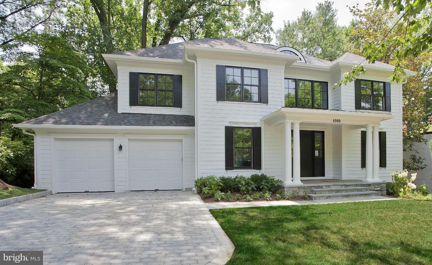 Beautiful NEW custom home in Somerset, designed & built by award winning Ponte-Mellor Architects& Edgemoor Custom Builders. 5BRs, 4.5 BAs, 5400+ Fin SF. Combines traditional features, high end design and exceptional finishes. Gourmet Kit w/ Bfst Rm, Fam Rm w/Fpl, elegant MSte w/ huge walk-in closet. Finished LL w/ optional wine cellar, 2-car garage.