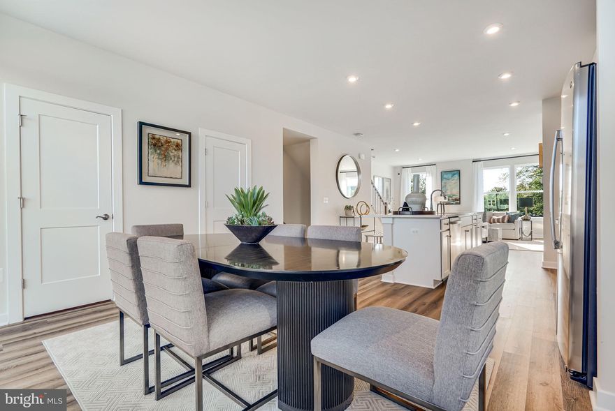 Brand new Stanley Martin 3-level garage townhome at The Woodlands!
This is a home that lends itself to both entertaining and intimate gatherings. Greet guests in the foyer
before heading up to the open-concept main level. You'll agree, this is the place for everyone to gather! The gourmet kitchen with a large sit-down island is the center of attention with plenty of room for the home chef and food enthusiast alike. The kitchen is open to a large family room and dining area which makes this space feel complete. After the fun, retreat to your primary suite with a private en suite bath and spacious closet. This room may become your favorite and will certainly inspire you to put your feet up and relax. Down the hall, two additional bedrooms with a full bathroom offer comfortable options for friends and loved ones. There's plenty of flex space to create a home that will complement your lifestyle! Turn the lower level bedroom into a guest suite,  home office, gym, or playroom for the kids! Picture having your morning coffee on the rear deck before the day is underway, or perhaps an evening cocktail to unwind. Photos are of a similar home.  Contact us to schedule a tour or stop by and visit our model home today.

At The Woodlands, enjoy brand-new future amenities dispersed throughout the neighborhood, including several parks, a meadow trail, and outdoor gathering space with an area for lawn games. With an array of shopping and dining options just minutes from your doorstep and quick access to US-301 and Branch Avenue, you'll love the location and convenience The Woodlands offers. Visit us today!