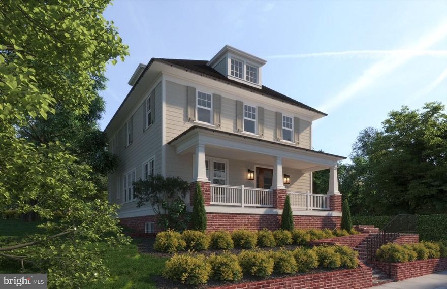 Currently under construction, this expertly designed and masterfully crafted home by Lock 7 Development will be complete in Early 2022.  There is still time to make some customizations!  The thoughtfully created floor plan features 5 bedrooms and 5.5 bathrooms over four levels.  Ample storage spaces, high ceilings, large windows and sanded in-place White Oak flooring will be featured throughout the home.    
The open Kitchen and Family Room area conveniently leads to the flat backyard through classic French Doors and the Kitchen features Thermador appliances, custom-made Amish cabinets, stunning slabs of white marble and Brass hardware.  Each bathroom has a unique style including a well-curated selection of marble and porcelain tiles.  
Nestled in the center of a quiet block in the coveted Palisades neighborhood with shops, trails and the recreation center just a short walk away.  A detached Garage is conveniently located off the back alley for dedicated secure parking and additional storage.  Major roadways nearby provide easy accessibility to Downtown DC, Virginia, and Maryland while outdoor enthusiasts will enjoy the close proximity to the Capital Crescent Trail, the C&O Canal Towpath, and the Palisades Recreation Center and Playground. The neighborhood has a voluntary Palisades Community Association that plans several social events including a large 4th of July parade.