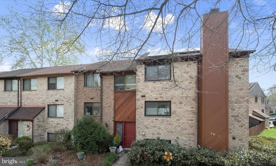 All-brick exterior townhome located in Columbia offering 3 bedrooms and 2.5 baths. The main level features an open floor plan with combined living and dining areas and access to a balcony. The kitchen includes a breakfast nook and a picture window, with a powder room on this level.  Upstairs, the primary bedroom has an attached full bath. Two additional bedrooms and a hall bathroom complete the upper level.  The walkout lower level provides a family room with sliding door access to the backyard, a bonus versatile room, laundry and storage room, and a wine cellar.  A deck offers an outdoor space with a view. Community amenities include a tot lot. Conveniently located near the center of Columbia with easy access to shopping, dining, entertainment, and major commuter routes.   This home is being sold as-is and offers a great opportunity to add your own custom touches and personal updates.