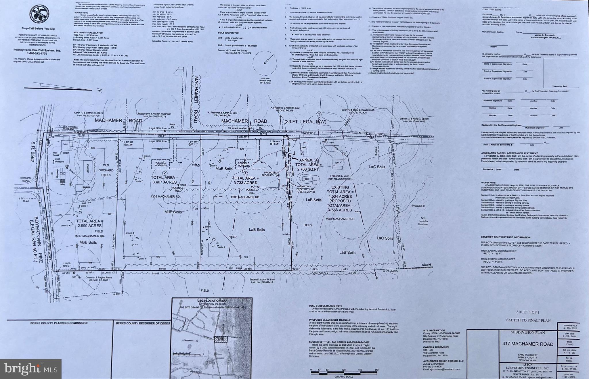 317 MACHAMER ROAD - LOT #2