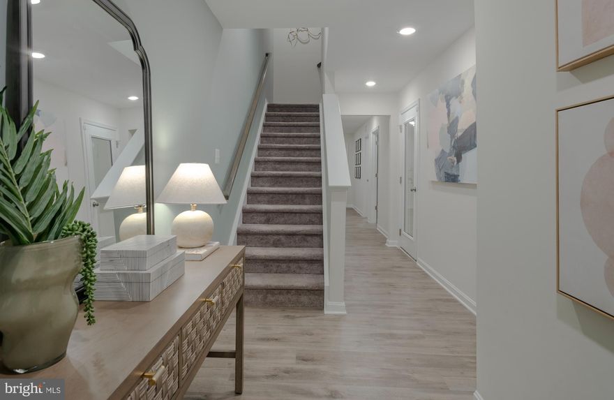 New 3-level end unit townhome in sought-after Norborne Glebe! Spacious smart home with finished lower level rec room beautiful kitchen with stainless steel appliances and granite counter tops, and 3 pendent lights above the island, 1-car garage, washer/dryer package, spacious deck and more! Call our Lennar New Home Consultants to schedule a tour today. This home won't last long! Delivery September-October 2023.