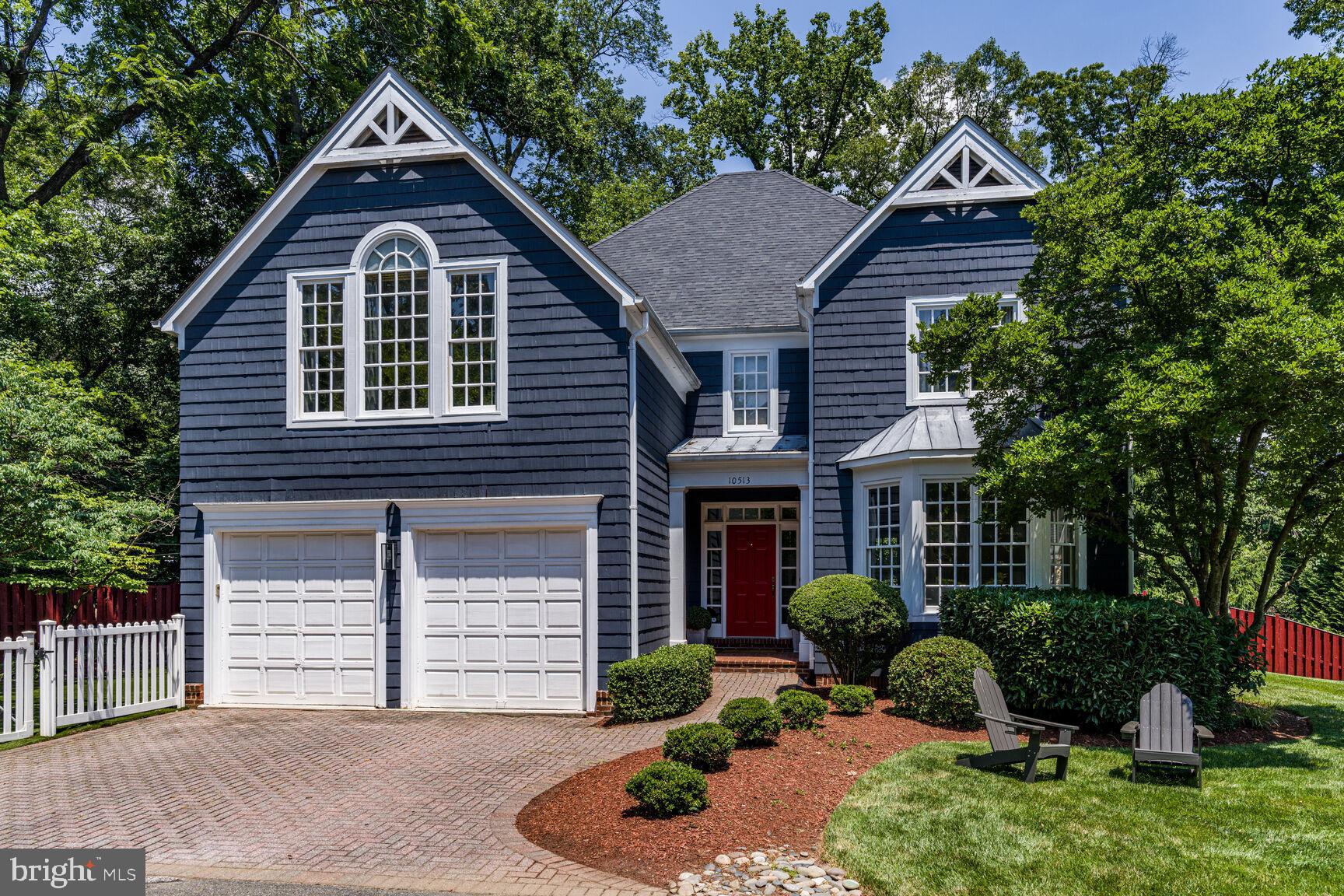 Welcome to 10513 Democracy Lane, a standout 5-bedroom, 4.5-bathroom home in Potomac, offering refined and thoughtfully-designed living space. As the builder’s former model home and the largest home in the neighborhood, this residence combines modern updates with unique features in a prime location. A two-story foyer sets a striking first impression. The updated kitchen features newer high-end appliances and flows seamlessly into the main living areas, with high ceilings, hardwood floors, a fireplace and abundant windows that fill the spaces with natural light. The primary suite includes a grand entry sitting room with a fireplace and a modern, renovated, primary bath with a soaking tub and separate shower. Three additional bedrooms and two additional fully-renovated bathrooms complete the upper level. The lower level features a rec room, home theatre, and an additional bedroom + full bath providing additional spaces for relaxation, gatherings and visitors. Outside, enjoy a newer expansive deck with a built-in grill and sink, complete with dedicated gas and water lines, ideal for summer and fall entertaining. The fenced backyard showcases an area for recreation and a custom-designed tree house. A no-maintenance turfed side yard is a perfect play area or pet friendly park setting. Walk to nearby schools. Enjoy the shopping and dining conveniences of this Potomac location - very close to Cabin John Shopping Center, Montgomery Mall and Potomac Village. Commuters: quick to I-270 / 495 to Tyson's, Downtown DC or points North. Several Red Line Metro Stations nearby also! 30 minutes to Dulles or Reagan National Airports. Don’t miss this rare opportunity to own a one-of-a-kind home with contemporary style and timeless appeal.