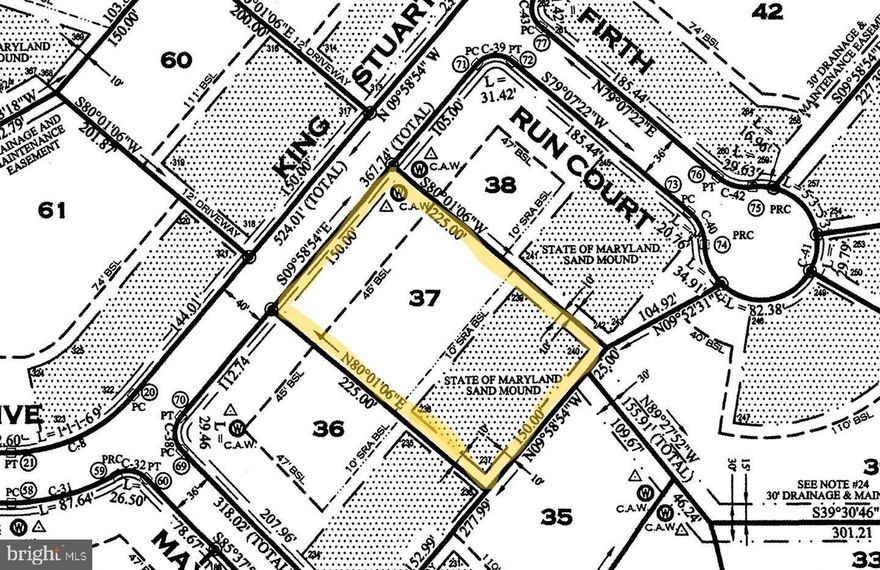 Ready to build lot in one of Salisbury's premier neighborhoods. Preliminary Health Department approval for a 3-bedroom home.
