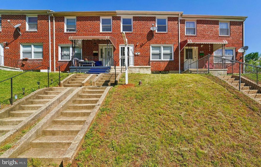 Welcome to this beautifully renovated  4 bedroom, 2.5 bath brick-front townhome in a prime Baltimore location! This move-in ready home offers modern updates and versatile living spaces - including  a fully finished lower-level apartment/in-law suite — ideal for guests, extended family, or rental potential. This home is loaded with recent updates and features a renovated kitchen with upgraded appliances and granite countertops,  updated double hung windows, and recently replaced architectural shingled roof.  The main level offers a spacious living room with upgraded LVP flooring, modern kitchen, and a half bath that was recently installed for added convenience. The upper level boasts 3 spacious bedrooms with new carpet and paint, as well as an updated full bath. Enjoy the flexibility of the lower-level suite with private access, featuring its own kitchen, living area, bedroom, full bath, storage, and laundry— great for multi-generational living or passive income. You will love coming home to your rear parking pad and hanging out on your spacious deck - perfect for entertaining. This home combines comfort, versatility, and value. Don’t miss your chance to own this gem in a well-connected location near historic Catonsville, shopping, restaurants, parks, BWI airport, and all major commuter routes. Schedule your private showing today!