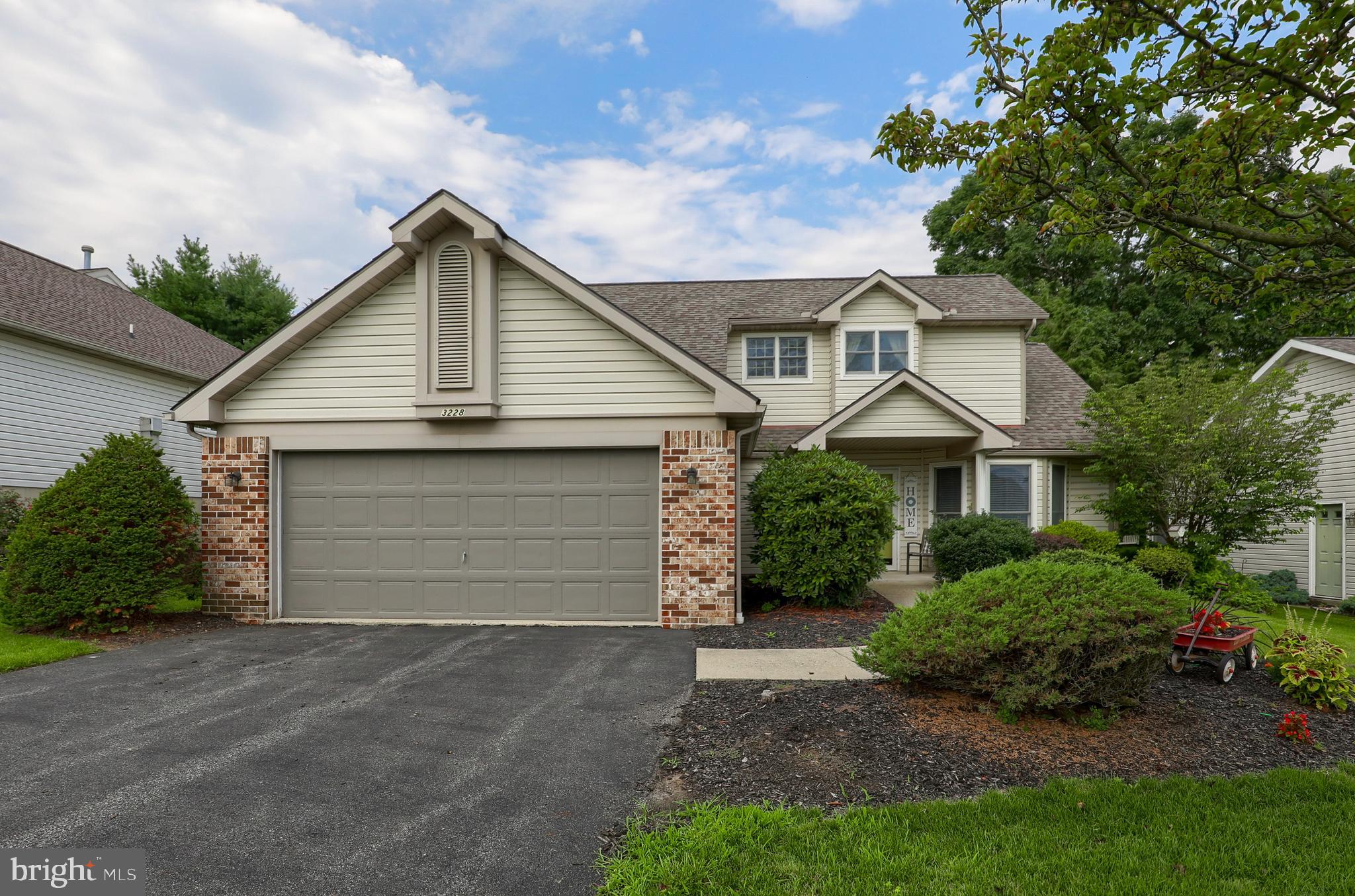Don't miss the opportunity to own this incredible home in this Greth home in Muhlenberg, This home offers the perfect blend of comfort and sophistication. 

The first-floor spacious owners' suite is complete with a vaulted ceiling, a full bath with shower, and a generously-sized walk-in closet. Enjoy the luxury and convenience of having your own private retreat on the first floor.

The living room also features a vaulted ceiling, with a ceiling fan, creating an open and inviting ambiance. Cozy up during chilly evenings with the gas fireplace, adding warmth and character to the space.

Adjacent to the living room is a delightful dining area with glass door access to a private backyard patio. Perfect for outdoor gatherings, relaxation, and enjoying the scenic surroundings.

The spacious eat-in kitchen is equipped with granite countertops and a stylish backsplash, a stainless steel built-in dishwasher, and a microwave.  Natural light fills the room!

Convenience meets functionality with a main floor laundry room, making household chores a breeze. There is also a half bath located on the main level. 

The upper level boasts two more bedrooms, each offering comfort, and charm with one of them providing closet access to the HVAC system which was installed in 2017.

The exterior of the property features beautiful landscaping, a  private backyard with a patio, and a level play area adding to its curb appeal and creating a serene and inviting environment.

The attached two-car garage with access from the interior of the home, and garage door opener, provides security and additional storage options.  New roof, too!

Inclusion: water softener, refrigerator

Agents - pls see remarks for additional info.