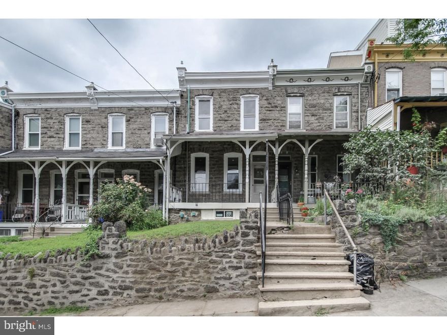 Beautiful stone front duplex located in desirable Manayunk. Open front porch and large rear yard is perfect for entertaining.  First floor offer 1 bedroom and 1 bathroom.  While the second floor has 1 bedroom , 1 bath,  Both units are freshly painted, new kitchen and flooring. This spacious duplex is perfect for first time home buyers, let a tenant help pay your investment down. Did I mention a new HVAC system and much more.  Short commute to center city and all major arteries.  Make you appointment today. Don't miss this opportunity.large rear yard