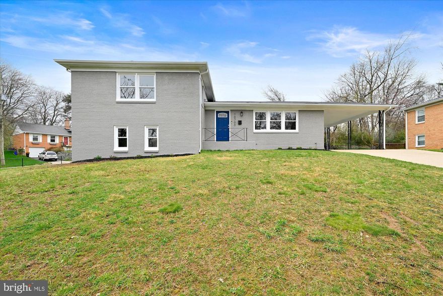 Do not miss this exceptional top-to-bottom renovation of a beautiful 5 Bedroom 3 Full Bath home on a rare huge 1/3 Acre corner lot. Home features 4 levels with a great home-office option with separate entrances on Main, Lower 1, and Lower 2. Not an inch was overlooked in this meticulous renovation of a neighborhood classic. Enjoy the spacious entire interior with its brand new wood floors and carpet throughout, all brand new windows, all brand new doors, all brand new kitchen, and all brand new full bathrooms with its artistic tile craftsmanship. All freshly painted including smart LED Exterior lighting. You can't leave out all the tech toys including RING Video Doorbell, and NEST Thermostat. Grab this rare find just in time to enjoy spring and relax on your hammock in your huge 1/3 Acre spacious corner lot yard. This owner's pride community with walking trails and parks confirms its supreme location. This comfortable classic home is also an exceptional commuter location, minutes to downtown Silver Spring, few block to Beltway, walk to all forms of public transportation and amenities. Come on home!