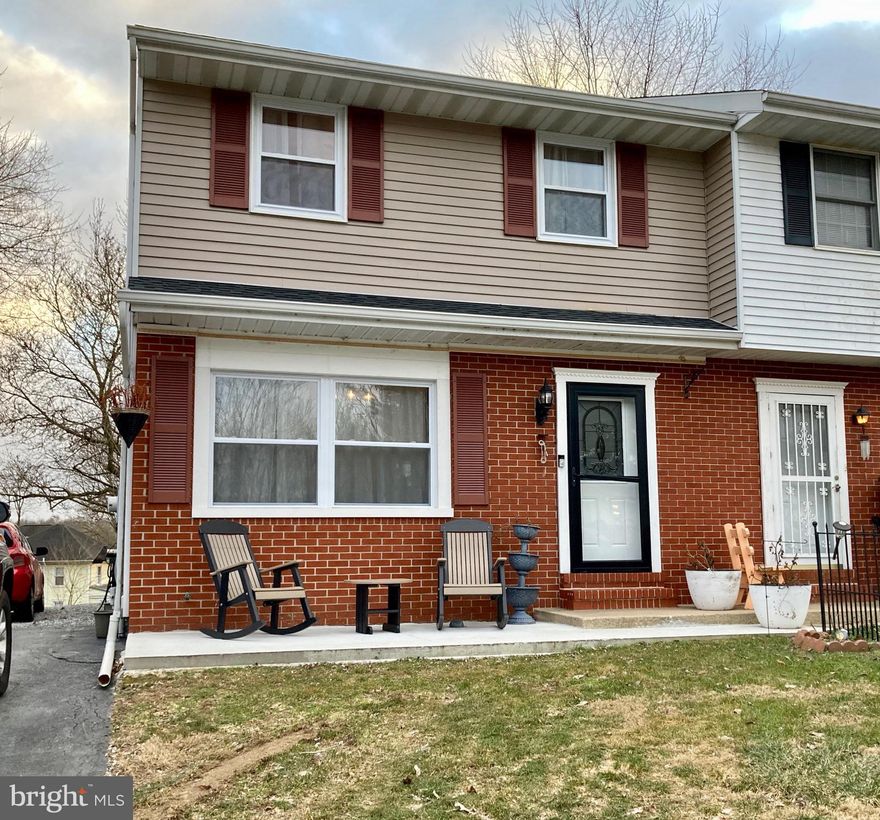 Lovely 2-bedroom semi-detached house in Lancaster Township. Hardwood floors throughout the house make for a bright and clean home. The kitchen has updated appliances and adjoining dining area. Two large bedrooms upstairs with bathroom with living room and kitchen/dining downstairs are complemented by a fully furnished basement. Washer & dryer in basement laundry area next to large family room with bar to one side and bracket+cables for large screen HDTV. Outside a detached garage provides secure parking and a small workshop for hobbies or additional storage. Out the back door is a new deck and mature planing around the yard. The huge 1/3 acre yard provides lots of space for playing, gardening, enjoying the outdoors.  Landlord pays trash, tenant pays all other utilities (water/sewer, electric, phone, cable, internet). Tenants are responsible for mowing lawn and removing snow from sidewalk. No pets, so please don't ask.