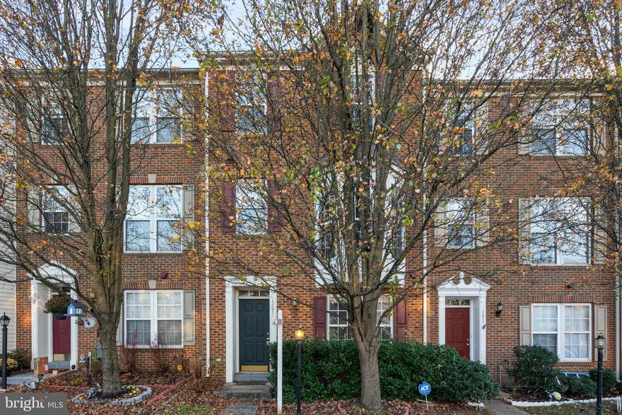 Multiple offers received with deadline for offers 5pm Sunday.  Property is being sold as is.  Large 3 levels town house, with 4 Bedrooms, 3.5 Bathrooms.  Hardwood floor on 2 levels, tile floor in kitchen and in bathrooms.   Back to trees with a deck. Close to 267 Toll Rd, school, Shopping center.