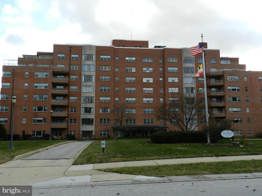 Spacious 2BR/2.5BA condo with light-filled rooms and 1 deeded garage space - Gleaming parquet floors - Stainless kitchen appliances - tray ceiling - Master bath with a jetted 2-person tub - Condo fee includes CAC, heat & water - Walk to the JHU Homewood campus, restaurants & shopping. Call LA for special assessment information - Special assessment $281.18 through September 2016.