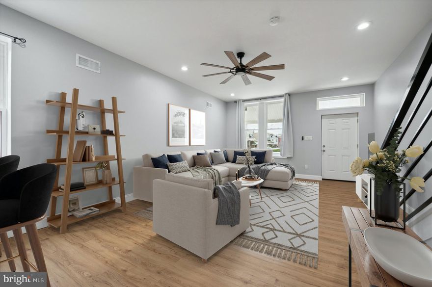 Welcome to the home of your dreams!  From the moment you step inside, you’ll be blown away by the attention to detail and high end finishes that grace every inch of this home. This stunning 5 bedroom 2 bathroom corner townhome has been completely renovated from top to bottom. The open concept living and dining areas are perfect for entertaining guests or relaxing with family. The large windows provide plenty of natural light that illuminate the entire house! The kitchen is updated with stainless steel appliances and each bedroom in this house is generously sized and has ample closet space for all your storage needs. There is 1 bedroom or office on the main floor which leads to the private outdoor space. Both bathrooms have been beautifully designed giving you a spa-like atmosphere. There are parks, shops and dining just a few minutes away, you’ll never be at a loss for things to do. Don’t miss this opportunity to make this incredible home your own!