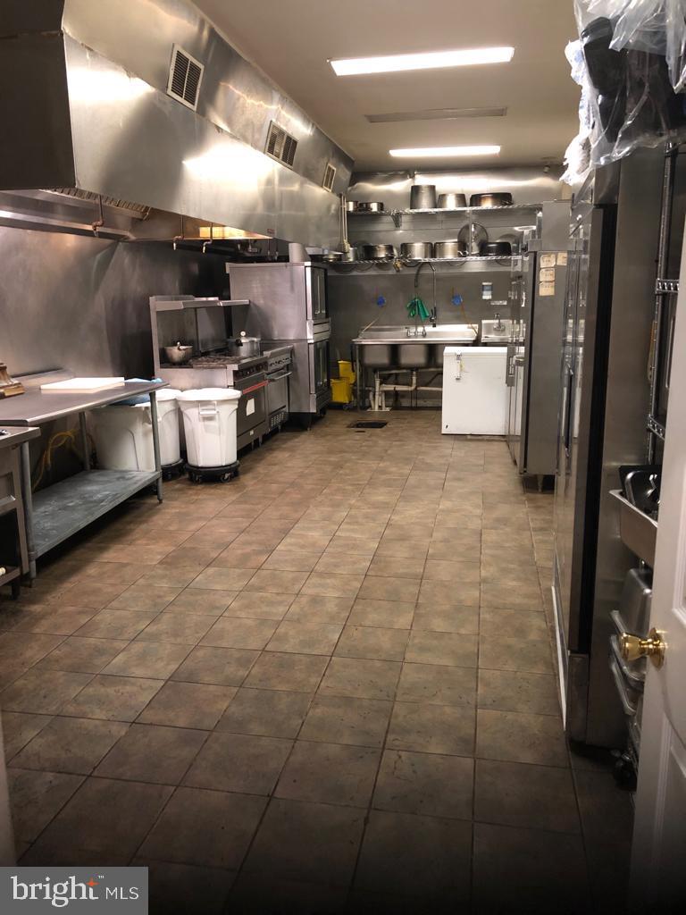 Owner financing considered! Lease-To-Own Options! Property Renovated in 2020, New flat Roof installed 2021, Upgraded HVAC in 2020.
What an incredible opportunity- property has history, location, parking, back patio, remodeled interior/exterior, exhaust hood system, equipped kitchen incl. -
Commercial Double-hood Exhaust System! Double Deck Commercial Ovens, 2- 6 Burner Gas Stoves, 1 Chest Freezer, 1 Upright Freezer, 6 Pan Commercial Warmer, 1 Dual Dry/Refrigerated Display Deli Case, 1 Refrigerated Beverage Retail Display, 1 double-door Commercial Refrigerator, 3-Compartment Sink, 1 Hand Sink, 1 Porter Sink, 2 Stainless Prep Tables.