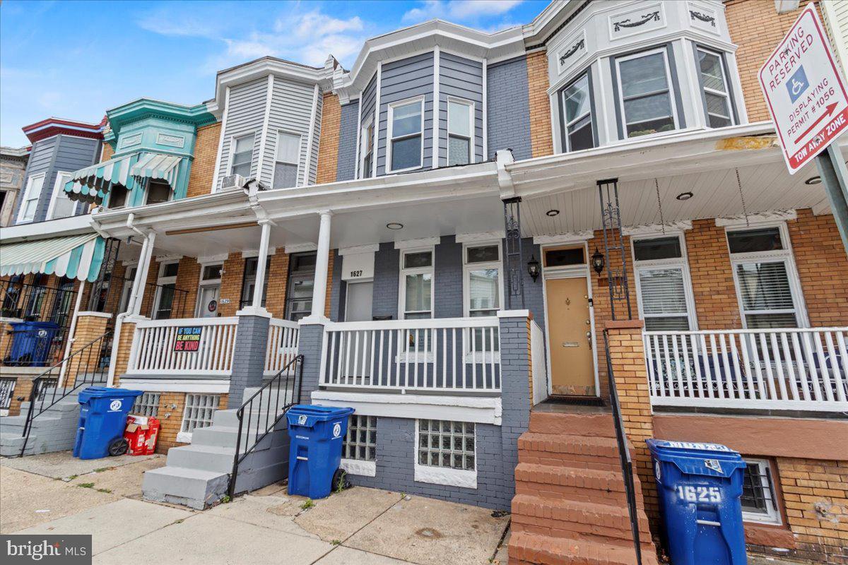 Welcome to 1627 N Monroe Street! This fully renovated 3-bedroom, 1.5-bathroom porch-front rowhome beautifully combines modern updates with classic charm. Designed for comfort and functionality, the home features luxury vinyl plank flooring, a spacious living and dining area, and a stylish kitchen equipped with granite countertops and stainless steel appliances.
The finished basement offers versatile space that can serve as a home office, playroom, or additional living area. The fenced backyard is perfect for relaxing or entertaining guests.
Ideally located on a quiet, low-traffic street near Coppin State University, Johns Hopkins Hospital, and major routes, this move-in-ready home provides easy access to public transit, local amenities, and parks. Tenants are responsible for all utilities, including water, gas, and electricity. Small pets are allowed with approval. The application fee is waived with rental approval.