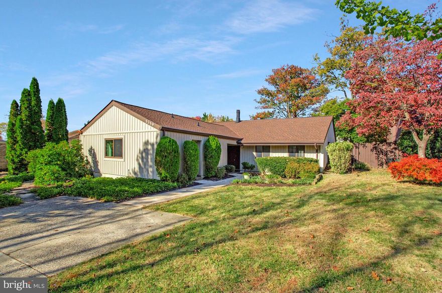 This California contemporary one level patio home situated on a cul-de-sac street offers an incredible lifestyle with a bright and open layout with all rooms flooded with natural light! The entire home has just been freshly painted and new LVP flooring / carpeting installed + a brand new roof in September 2025; heating & cooling system in 2023; and an easy care vinyl exterior & replacement windows / sliding doors in 2009 make maintaining your new residence a breeze. Enjoy this great layout with a comfortable gathering space adjoining the kitchen; wide open living and dining rooms with cathedral ceilings; three bedrooms and two baths on one end of the house and a desirable separate suite in the front of the house with an oversized bedroom/living space, walk-in closet, private bath and separate entrance to the outside (this space even has its own heating and cooling system for maximum comfort and efficiency new in 2023). Your relaxing back yard is complete with a brick patio and just enough yard for pets or a garden. And park your vehicles on your own 2 car driveway!