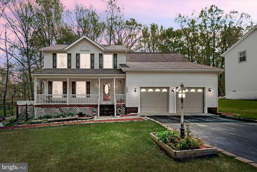 This beautiful Colonial on a tranquil lot with no HOA in the desirable Riverbend High School district​ offers nearly 2,000 square feet of living space ​and ample room for comfort and relaxation. ​​Enjoy the expansive country front porch​. The kitchen ​will impress you with granite countertops,​ a movable center island, recessed and under​-cabinet lighting​, and tile backsplash.​ The​ cozy family room, dining room with custom seating, expansive office/study with built-ins and French doors, and a powder room complete the first level.​The owner's suite ​has double closets​,​ including one oversized custom closet with a pocket door, a​ stylish bathroom with dual vanities, ​a custom tiled shower​, and ​a separate soaking tub​.​Three additional generous-sized bedrooms and a hall bath​ complete the upper level.  Interior details include​ abundant natural light, gorgeous hardwood floors​, crown molding, bead board, and chair railings. Relax ​on the screened-in​-porch and let the fun extend to your spacious, fenced backyard with a treeline view. Convenient to commuter lots, shopping,​ schools​, and minutes from 95. Make this house your home today!