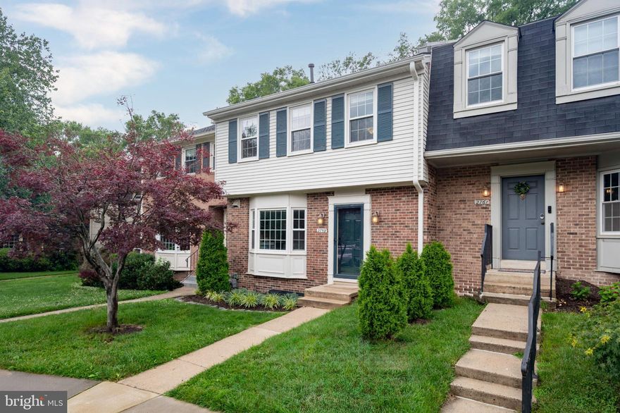 This beautiful and light-filled townhome offers spacious interiors and timeless charm throughout. Freshly painted and featuring gorgeous hardwood floors on the main level, the home exudes warmth and classic style. The open and inviting main floor includes a large eat-in kitchen with a brand-new stainless steel refrigerator and microwave. The living and dining areas flow seamlessly and open directly to a private, fenced backyard with patio. Secluded location with views of Little Hunting Creek and woods.

Upstairs, you’ll find a spacious primary suite with a full en-suite bath and generous closet space. Two additional bedrooms and a hall bath complete the upper level. The fully finished lower level provides amazing versatility, large recreation room with wood-burning fireplace, 4th bedroom space could be used as guest suite, office, or studio with its own full bath, laundry area, and storage space.

Additional updates include - new carpet (2024), New roof, gutters, and gutter guards (2024), New Trex deck (2023), new gas water heater, valve, and expansion tank (2020).

Located within the sought-after River Farms Conservancy neighborhood. Access to the community pool, tennis courts, water access for canoes and kayaks, a nature preserve, playgrounds, and walking trails. Two reserved parking spots are included with the home.