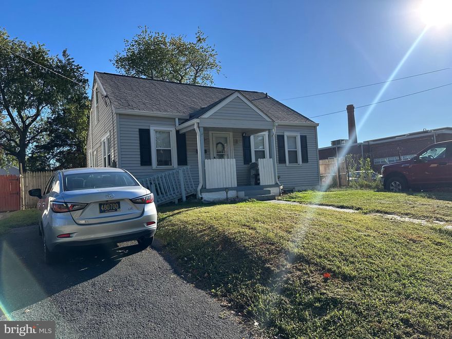 This 3 bedroom 2 bath home has many recent updates and close to 295 for easy access. Updates include heating and air conditioning, roof, kitchen, new carpet, fresh paint and a full bath on the upper level. You have 2 driveways giving you 4 to 5 parking spaces and a large backyard.  This home is located next to a community center offering special events for the community, fitness classes and a rental hall for your special occasions.