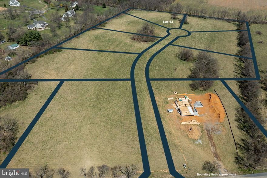 Prime building lots in a gorgeous, rural setting only minutes from Winchester and Stephens City. Alexander Acres is a small enclave of only nine, 2-acre homesites on a quiet cul-de-sac offering  beautiful mountain and orchard views. Each lot features a 4-bedroom, approved conventional perc site to top it all off!  Lot 13 features a beautiful, elevated homesite with amazing views, at the end of this quiet cul-de-sac. These are premium lots and won't last long! State maintained road is currently under construction, please do not drive on or enter the property without the listing agent present. Owner/Agent