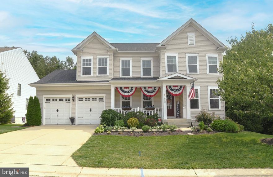 Welcome home!!  A true rarity, this stunning Wildewood colonial is situated on a corner lot and backs to woods. The main level has an open floor plan with beautiful hardwood flooring throughout, a gourmet kitchen, coffee nook, dining room, living room with gas fireplace, study, powder room, and mud room. The kitchen features beautiful cabinetry, large island, granite countertops, stainless steel appliances, double wall ovens, and an oversized pantry with sensor lights. The upper level has four spacious bedrooms. The huge master suite has two walk-in closets, and master bath with double vanities, sunken tub, tiled walk-in shower and separate toilet area. The second bedroom could be used as a master bedroom as well. It has a walk-in closet and its own separate bathroom. The third and fourth bedrooms have walk-in closets and share a Jack and Jill bathroom. There is also a laundry room on this level. The lower level features a family room with a beautiful built-in electric fireplace, full bath with custom porcelain tile, bonus room for possibly a fifth bedroom or home office, room for a gym and tons of storage space. With the wonderfully landscaped exterior, you can truly relax and enjoy the fenced-in backyard, complete with outdoor playhouse, gardens, paver patio, and built-in Green Egg grill station with stone walls. The home is equipped with a dual zone HVAC system, new roof, and new sump pump. The Wildewood community features a clubhouse, pools, tennis courts, and wooded trails. It’s within minutes of PAX Naval Base, beaches, restaurants, shopping and all that Southern Maryland has to offer.