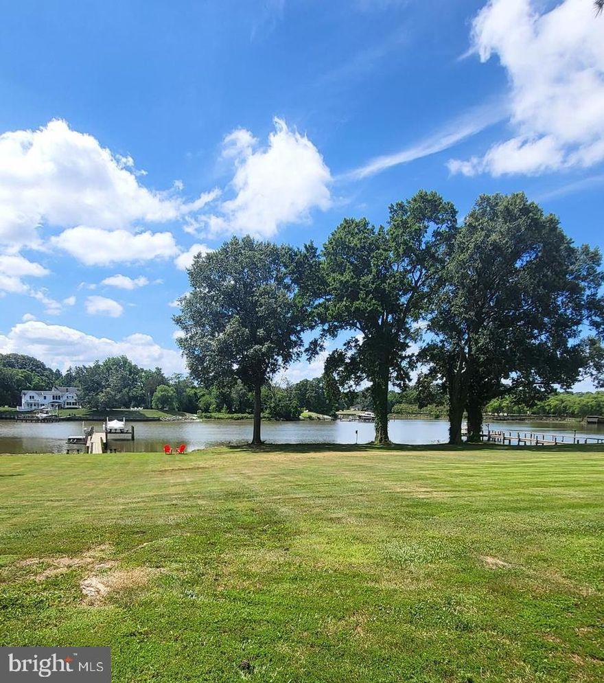 **OPEN HOUSE CANCELLED* *WOW! DO NOT MISS OUT ON THIS WATERFRONT DEAL! Under $1M for the PERFECT Weekend Get-Away! Property has an amazing 150 Feet of WATERFRONT to Enjoy the beautiful Sunrises and the most Amazing SUNSETS right from your very own PIER! Nestled along the tranquil Waterfront of this Miles River tributary, this Charming 3 Bedroom, 2 Bath, 1 level Cottage offers an idyllic retreat on a sprawling 1 Acre level lot! The timeless allure of the all Brick exterior, seamlessly blends with the natural surroundings, enhancing the picturesque setting here on Glebe Creek. As you approach the property, you are greeted with a beautiful decorative fenced entrance and a manicured lawn. Get ready for the Fantastic and unobstructed Water Views as you enter inside! Enjoy the comforts of this cozy home with real Hardwood floors throughout, fresh Professional Paint, a Gas Fireplace and a Sunroom which is complemented by new windows that invite abundant natural light! The 2 bedrooms are generously sized with ample closet space and the Primary Bedroom boasts an Ensuite with dual sinks, a walk-in closet, a shoe closet and great Views to wake up to every morning! Outside, the expansive backyard extends to the Waterfront, providing a serene Oasis for outdoor activities, entertaining, and enjoying the beauty of nature like watching Blue Herons, Osprey, Bald Eagles, Geese, Ducks and more! The Newer extended 6-foot-wide Pier is complete with a boat lift and jet ski lift along with a very desired floating dock perfect for fishing and crabbing, a swimming platform, SUP, Kayak and canoe launch... all on 3 Feet MLW! Whether relaxing or grilling on the Deck, gardening in the spacious yard, or embarking on water adventures, the possibilities for leisure and recreation are endless! The one car Garage and the Shed are perfect for storing all your "toys" and the extensive Driveway will host many Cars. Conveniently located yet secluded enough to enjoy privacy, this Home is a nice blend of a Peaceful Retreat and an Entertainers delight! Perfectly placed in between Downtown Easton and the famous small Town of Saint Michaels, both just minutes away for all of your shopping and dining needs!