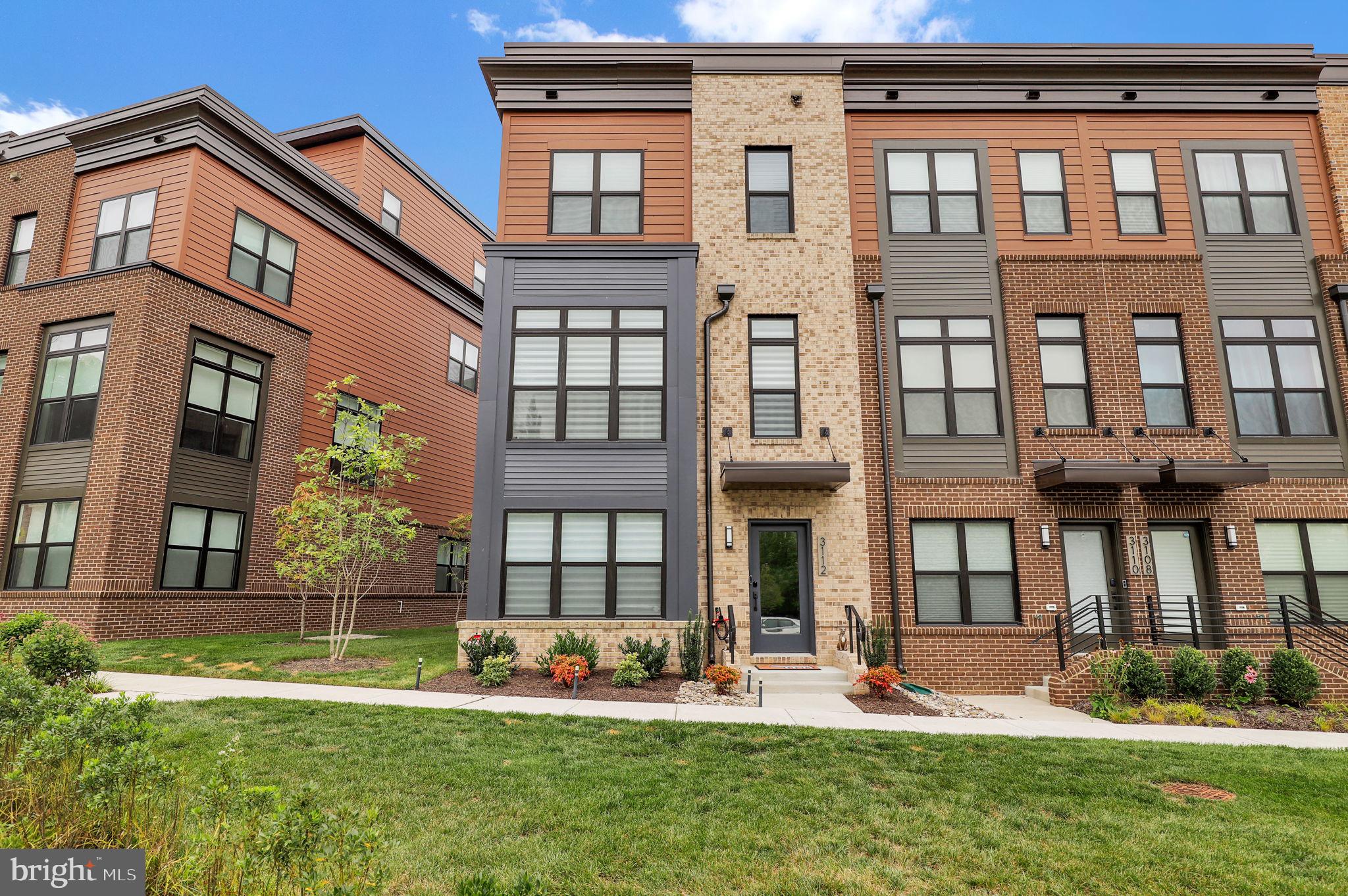 Welcome to this stunning 4-level end row townhouse in Tower Oaks offering an ideal combination of modern features, spacious design, and community amenities. This home provides approximately 2,000 sq ft of beautifully finished living space and has too many upgrades to list! The open layout is filled with natural light from floor-to-ceiling windows and showcases gorgeous hardwood floors throughout. The gourmet kitchen featuring the top-of-the-line Wolf appliances is a true centerpiece, with a dazzling waterfall island, breakfast bar seating, stainless steel appliances, recessed lighting, and abundant cabinet and storage space. A balcony extends off the kitchen, perfect for outdoor dining or relaxation.
The primary suite includes walk-in closets with built-ins and a spa-inspired bathroom complete with a large steam shower and heated floors. Automated conveniences add ease to daily life, including a touchpad lock, doorbell camera, automated blinds in the living room, primary suite, and upper-level sliding door, as well as a 240v connection for EV charging. The top floor offers an additional family room, which leads to the second outdoor living space. This second balcony has a retractable, remote-controlled cover, giving this space tons of versatility, and providing ample shade in the summertime.
Additional highlights include a 2-car attached garage, beautifully manicured landscaping which is maintenance free, and access to a community pool, playground, basketball court, and covered lounge areas. With its thoughtful design, spacious interiors, and exceptional location, this home is the perfect blend of style, comfort, and convenience.