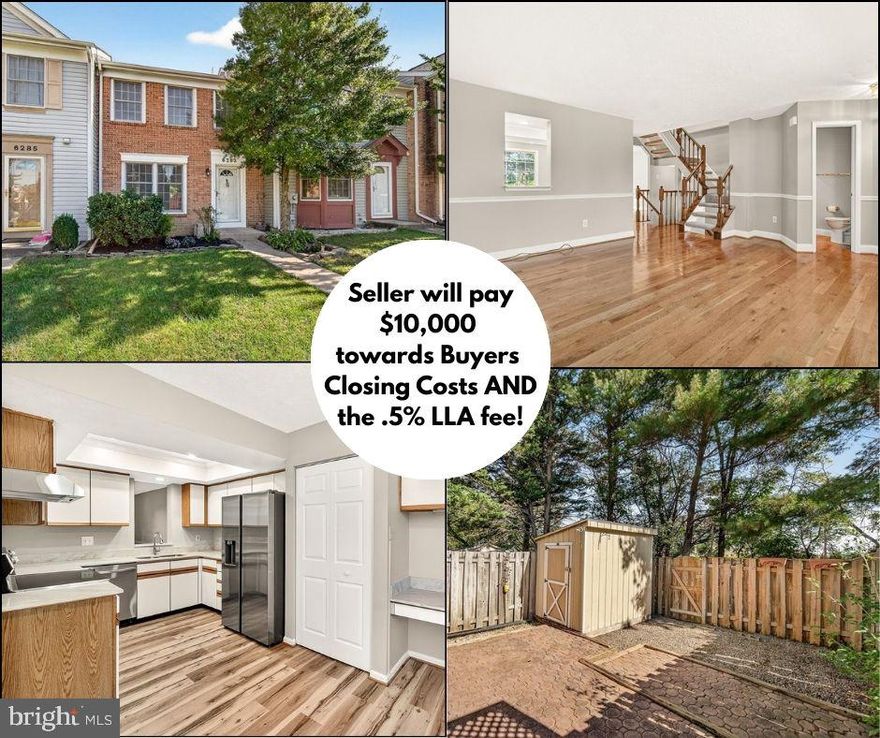 **Seller is offering a $10,000.00 closing cost credit for new windows plus will pay the .5% LLA fee for buyer!***

Notable updates include a roof less than 5 years old and HVAC system less than 3 years old—peace of mind for years to come! 

Welcome to 6283 N Steamboat Way in the sought-after Eaglehead Summerfield neighborhood of Lake Linganore! This beautifully updated, brick-front townhouse is truly turn-key and ready for you to move right in. Offering 3 bedrooms, 1.5 baths, over 1,900 finished sq. feet of living space, fresh paint throughout, 2 assigned parking spots right out front, and the front faces the tot-lot and large common area, this home combines style, comfort, and convenience. 

Step inside to a spacious living room with hardwood flooring that flows seamlessly into the dining area and convenient powder room. The kitchen is a showstopper with brand-new LVP flooring, granite countertops, all-new stainless steel appliances, freshly painted cabinets, brand new sink and faucet, a pantry, and a built-in coffee bar or desk space. From the dining room, step outside to enjoy a private backyard retreat featuring new walk-down steps to a large paver patio, a privacy fence backing to trees, and a shed with electric—perfect for storage or a workshop.

Upstairs, you’ll find 3 generous bedrooms, all with brand-new carpet. The primary suite boasts vaulted ceilings, a walk-in closet, a built-in desk, and private access to the dual-entry bath. The updated bathroom features new LVP flooring, dual vanity, fresh faucets, and abundant natural light from the skylight.

The finished lower level offers a spacious rec room or second family room, rough-in plumbing for a future full bath, and a utility room with laundry and workshop space. 

As a resident of Lake Linganore, you’ll enjoy unmatched amenities including a private 250-acre lake with sandy beaches, four community pools, scenic trails, tennis and basketball courts, volleyball, playgrounds, community events, and more. All this, just minutes to Route 70, shopping, dining, and charming historic New Market, with easy access to Baltimore and Washington, D.C.

Don’t miss your chance to own this exceptional home in one of Frederick County’s most desirable communities! See list of all updates in disclosures!