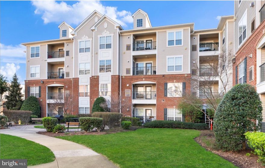 Discover the perfect blend of comfort and convenience in Alexandria at 4850 Eisenhower Ave #203. This beautifully maintained condo offers modern style, fresh updates, and an unbeatable location just under a mile from the Van Dorn Metro station, making commuting to Old Town Alexandria, Washington DC, the Pentagon, Amazon HQ2, and National Airport a breeze.

Inside, you’ll find freshly painted interiors, soaring nine-foot ceilings, and brand new hardwood floors in the primary bedroom. This spacious two-bedroom, two-bathroom home is filled with natural light and designed for both relaxation and entertaining. The gourmet kitchen features granite countertops, stainless steel appliances, a gas range, tile floors, and generous cabinet space. The open-concept living and dining areas are accented with crown molding and hardwood floors, creating a warm and inviting atmosphere.

Large windows frame serene courtyard views, which can also be enjoyed from your private patio. The courtyard itself is a peaceful retreat, complete with benches, sitting areas, and grills for outdoor gatherings. For added convenience, this home includes two designated garage parking spaces, two guest parking passes, a utility closet off the patio, and an in-unit washer and dryer.

Residents of the Exchange at Van Dorn community enjoy a resort-style lifestyle with access to a large swimming pool, a fitness center, a basketball court, a business center, and a clubhouse featuring a great room with a cozy fireplace and a community room with a pool table. The community is pet-friendly and close to shopping, dining, and trails for biking and walking, with easy access to I-495 and major commuter routes.

Don’t miss your chance to call this stunning condo home. Schedule your private showing today and experience the best of Alexandria living.