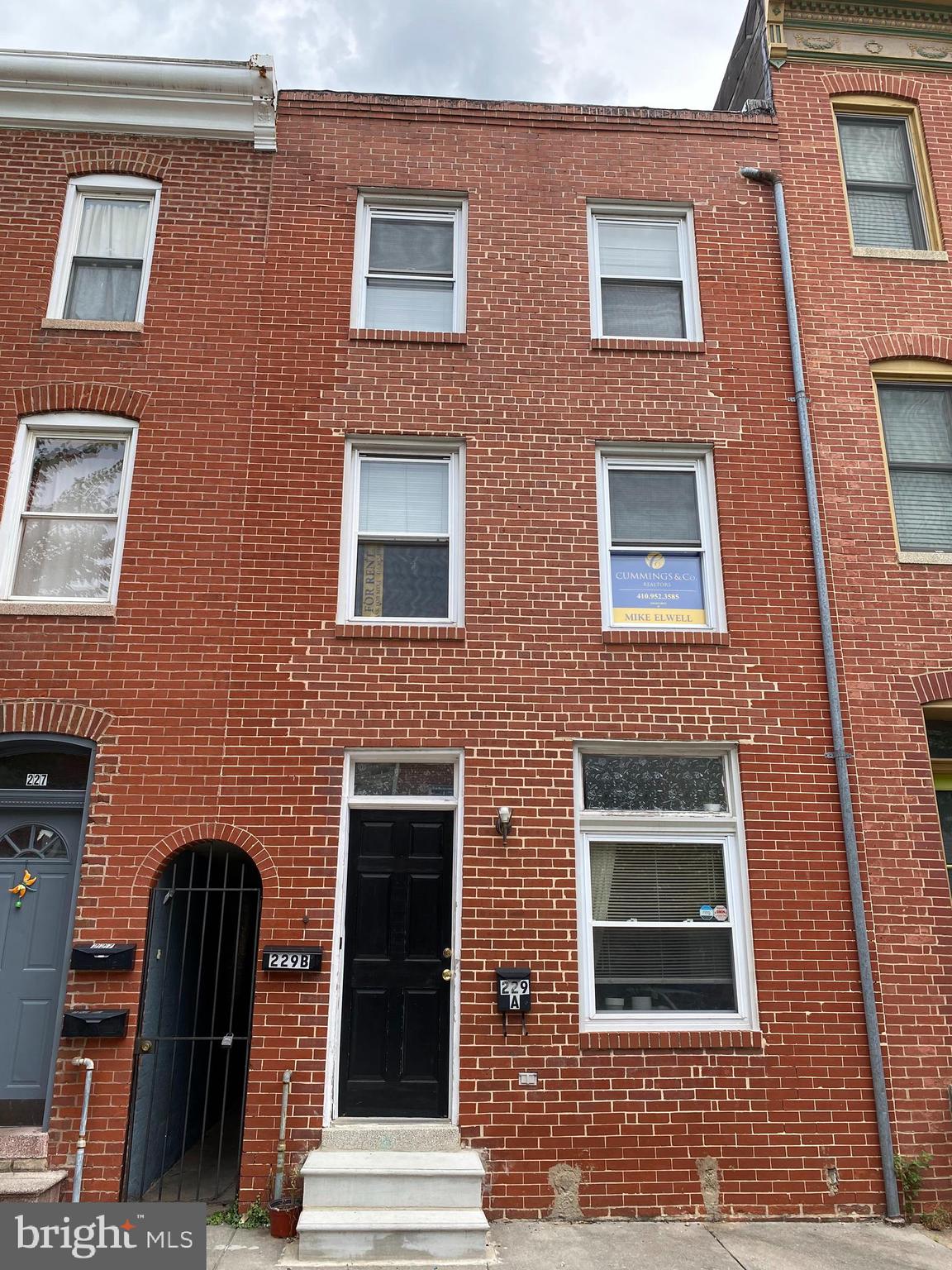 Great 2 level upper apartment in historic Fells Point on a beautiful tree lined street. The apartment is accessible via a private secured breezeway up to the second floor. You'll love the huge kitchen with ample natural light and there is plenty of space to prep and dine in this lovely setup. The main level could be set up several different ways with a bedroom facing the street or in the rear with access to a full bathroom the other room would be your living room. Up the historic box staircase you will find the second bedroom, a full hall access bathroom, Laundry space with extra storage and access to the rear roof deck that will be great to utilize on a warm sunny day. Both the bedroom and bath offer plenty of space to spread out and house all your necessities. . Convenient walk to Thames St. and all the nightlife and historic charm. Trendy Harbor East and Whole Foods is just beyond. Johns Hopkins Hospital is also just a few blocks walk to the North. Don't miss out on this one.
