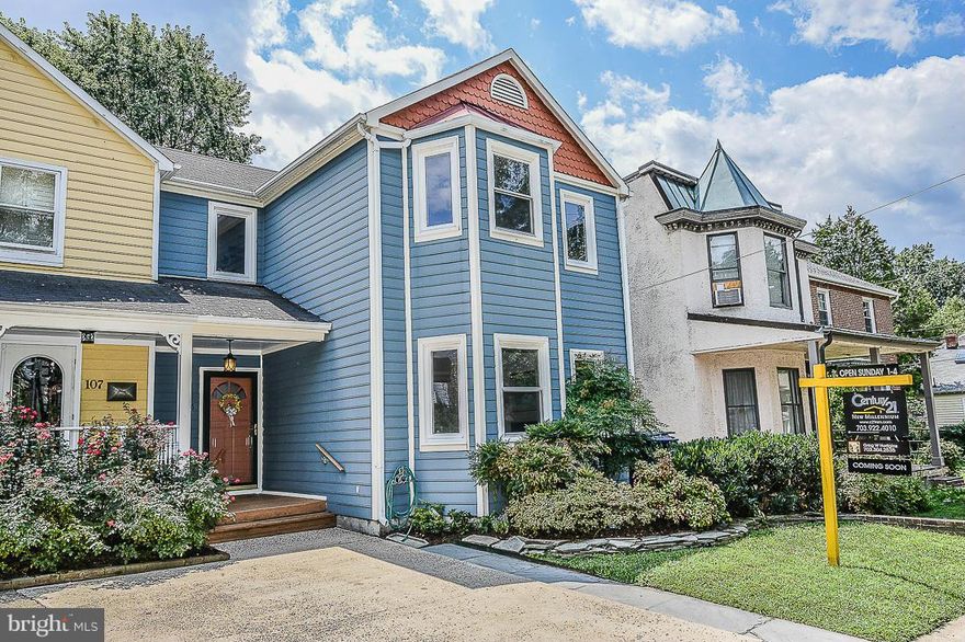 Lovely Del Ray 1900 Gem! Unusually Large Rooms, Skylight! w Parking !Orig Hardwoods! Spacious LR, Separate DR. Updated Kitchen w/ adjacent Family Room. Bedroom Level Washer/dryer. New Windows! Fantastic PVT Rear Deck/Yard for entertaining. Beautifully Landscaped with pretty painted shed. Sparkling, Remodeled Baths with nickel hardware. Newly painted to showcase Detailed Moldings! Open Sun 1-4p!