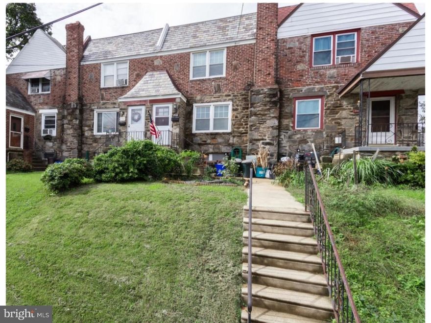 This 3 Bedroom, 1 bath decorative brick row home is walking distance to Pica's Pizza and convenient to public transportation. The home is really quality built and has huge potential. Whether you want to live here or you are an investor, this might be the perfect choice. Yes it needs your choice of paint and the hardwood floors refinished and a new kitchen but work out these details and this is a winner. There is parking and a garage out back and on street parking in the front. The owner has purchased a one year home warranty for your peace of mind. Call for a private appointment.