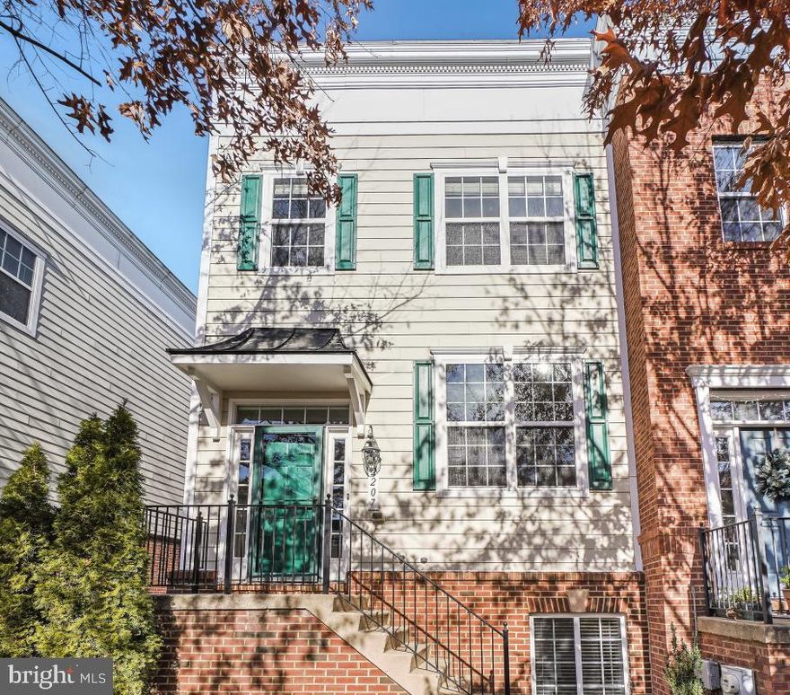 ***OPEN SUNDAY JANUARY 18, 2026 1-3 PM***TRULY STUNNING! BLENDING CLEAN MODERN ELEMENTS WITH THE TRADITIONAL!   SPACIOUS,  BRIGHT & LIGHT FILLED END-UNIT FEDERAL STYLE BRICK TOWNHOME IN HIGHLY SOUGHT AFTER LEESBOROUGH! TURN KEY READY! EXCELLENTLY SITED IN LEESBOROUGH COMMUNITY! FABULOUS FEATURES & UPGRADES ABOUND! THIS FINE RESIDENCE HAS IT ALL! **INTERIOR SPACE/ MAIN LEVEL:  Exceptional floorplan w/ 3 levels of living space.  Boasting 1,898+ sq ft. of living space, 3 spacious bedrooms/ 2 full/2 half baths, an open floorplan w/ 9ft. ceilings,  gleaming hardwoods, light drenched living room w/ multiple windows, separate dining room w/ large bay window,  main level half bath, recessed lighting,  built-in whole house sound system, w/ amplifier, HD TV, four (4) sleek "modern style" ceiling fans w/ lights, custom high-end window treatments, designer lighting fixtures in foyer entrance, loads of storage & walk-in closets on all levels, upper floor laundry, in-house sprinkler system, house security system (as-is), fully finished rear loading 2 car garage w/ remotes! KITCHEN: A CHEF"S DREAM! Splendid gourmet kitchen, w/ upgraded Kitchen Aid stainless steel appliances (gas range-convection), designer wood cabinets, granite countertops, double sink, under cabinet lighting, eat-in /breakfast bar w/three designer stools that convey & walk-in pantry! PRIMARY SUITE/ UPPER LEVEL: Exceptionally large, light filled w/ soaring 9 ft ceilings, walk-in closet and en-suite that features a glass door walk-in shower w/ transom window,  and double sink vanity! Two additional "perfectly" proportioned bedrooms.  An additional walk-in closet in bedroom #2 . So much storage space! Upper level dedicated laundry closet, very convenient! LOWER LEVEL: Enter through the lower rear of the residence through the large, "fully finished" 2 car garage which also contains a utility closet w/ even more storage. Upon entering there is half bath, study/playroom(possible future 4th bedroom or au-pair suite), and additional walk-in closet storage. EXTERIOR FEATURES:  Inviting and elegant  entrance staircase leads to front door of the townhome. Impeccably manicured garden space and plantings crown this fine townhome! Adorable balcony off the living room allows for great out door relaxation or spirited entertaining! Back alleyway leads to rear of townhome. UPGRADES: Flat bituminous roof resurfaced w/ white reflective poly glass coating (2022), upgraded Gas HVAC replaced in (2022), central air HVAC replaced in (2022), gas water heater replaced in (2022).  LOCATION: Prime location without exception! Minutes to WHEATON METRO, Wheaton Library and Community Recreation Center, shopping, restaurants, Wheaton Forest, Costco, Westfield Mall, nearby BROOKSIDE GARDENS and the soon to be Wheaton Arts & Cultural center! Centrally located a short drive to downtown Silver Spring & Kensington! The Leesborough Homeowners Community features, guest parking spaces, street parking, a tot-lot, additional common space/ parkland, picnic area & doggy stations. Mailbox station a stroll away! THIS IS TRULY A SPECIAL OFFERING- A PLACE TO CALL HOME! A GEM !