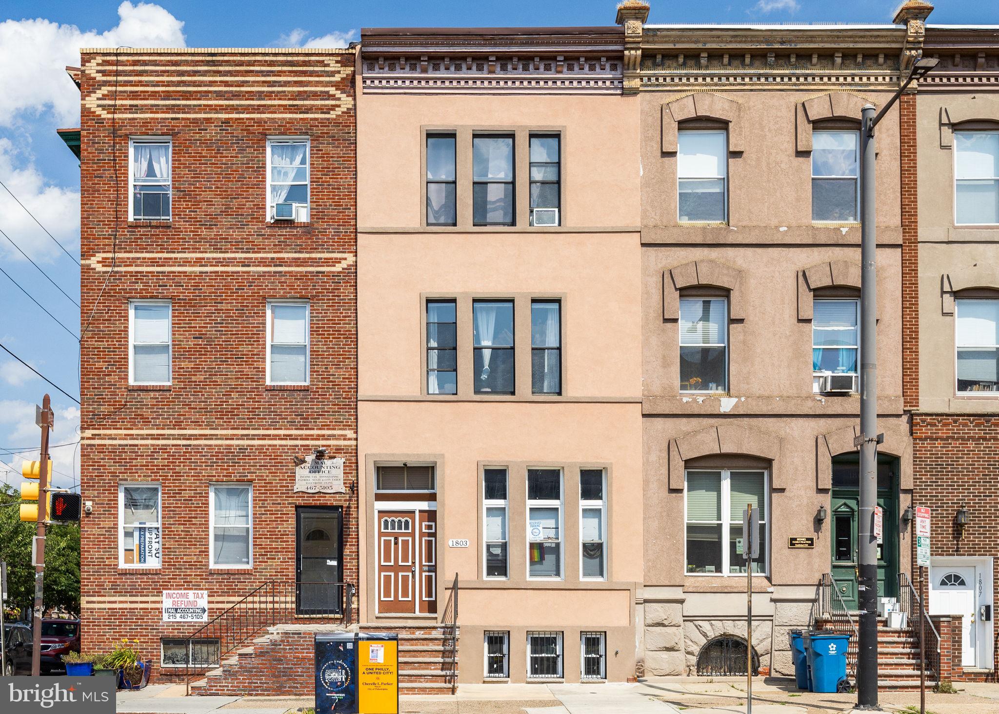 Fully Leased Quadruplex in Prime East Passyunk Location
Outstanding investment opportunity in the heart of East Passyunk—this fully leased quadruplex is ideally situated just steps from East Passyunk Avenue’s acclaimed restaurants, shops, cafes, and nightlife. Also within walking distance to Columbus Square Park, the Italian Market, Newbold, and West Passyunk. One block to the Tasker-Morris subway station with direct 15-minute access to Center City and South Philly stadiums.
Property features an 18’ wide x 80’ deep footprint with two large 2-bedroom units, two studio units, and a full unfinished basement offering value-add potential. Per zoning — first floor is eligible for medical/professional commercial use, currently used as a residential 2-bedroom. Many original details remain and can be incorporated into future renovations to enhance appeal and increase value.
Turnkey cash-flowing asset in one of Philadelphia’s most sought-after neighborhoods.
