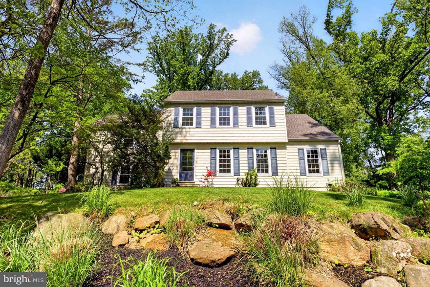 Location. Location. Location. Backing to the 4th tee of Aronimink Golf Club (host to the 2026 PGA Championship and numerous other tournaments), this spacious and very well maintained 2,537 sq.ft., 3 bedroom, 2.5 bath home sits on 1.47 pristine acres, set well back and up from Sawmill Road. Tranquility defines this exceptionally quiet and private setting, which also affords splendid sunset views over the golf course and a front seat to Aronimink’s New Years and July 4 fireworks. The home’s four-level design is a ‘one-off’ and is likely truly custom. No cookie-cutter here! This home boast large and often oversized windows in every room (even the half-bath and laundry) and triple aspect views from the living room, kitchen, and master bedroom. The home is bathed in light! Likewise the three bedrooms are exceptionally large. On the entry level are a hall with large coat closet, an exceptionally large formal dining room, an eat-in kitchen and a massive 15x24 foot living room. Designed to take advantage of the exceptional views, the very large living room boasts a vaulted ceiling with large pane and double-hung windows to the rear. Oversized sliding glass doors to the side lead out to a wonderfully renovated three-season screened porch with new wood ceiling, recessed lighting and ceiling fan. The porch is also accessed from the kitchen, which affords additional views of the rear yard and golf course. Exotic solid mahogany hardwood floors grace this entire level. Descending four wide steps from the entry hall you find an updated half-bath, laundry room and a very spacious family room with a handsome floor-to-ceiling stone fireplace. Andersen sliding glass doors lead out to a large concrete patio and a Jacuzzi hot tub. Ascending 12 wide steps from the entry hall you arrive on a landing off of which is the primary bedroom with 2 closets and a completely renovated en-suite bathroom with double sinks, oversized marble and glass walk-in shower, and heated towel rack. Ascending four additional stairs from the landing you have two large bedrooms and a balcony/hallway which serves as the overlook to the living room below. The bathroom on this level was also completely renovated in 2020 and is accessible from the hall or bedroom 2. On the ground level the driveway leads to an oversized two car integral garage and basement. The roof is new (2023). The boiler is 12 years old. The home is heated via hot-water baseboards fueled with oil. There are three newish Mitsubishi mini-split units (2023) which cool or heat most of the home as well. Water is from an on-site well (NO water bills!) and there is tie-in to the public sewer. Low taxes too – just $8,811 (2025). Episcopal Academy is only a mile away, as are outstanding restaurants and shops in Ellis Preserve – a new planned community of residences and upscale retail. Don’t miss this very rare chance to live on Aronimink Golf Club! No Sunday showings.