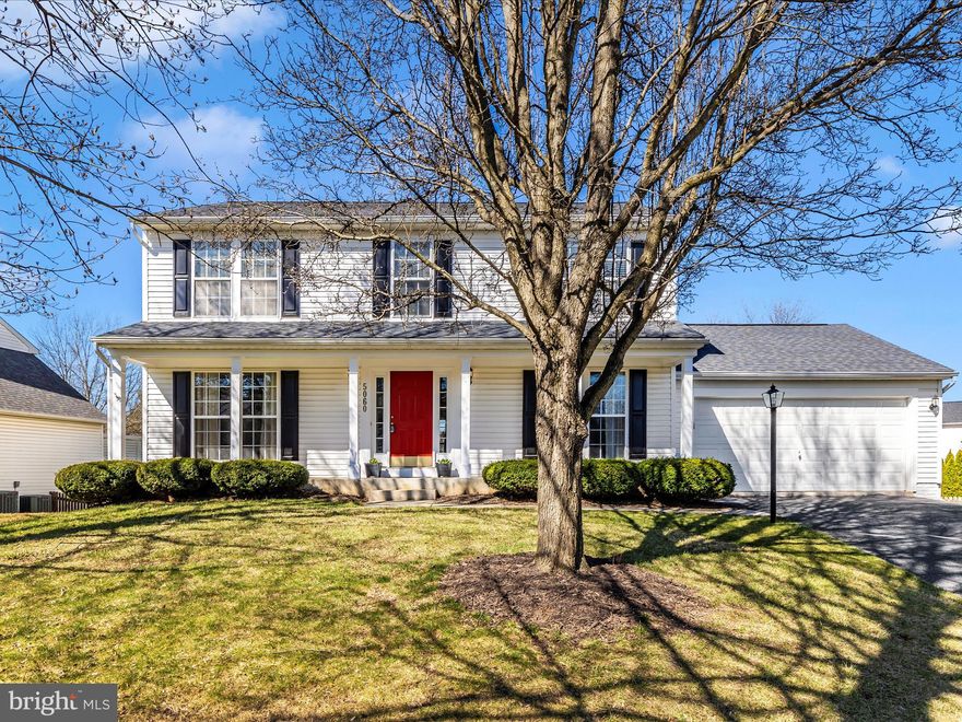 OFFER DEADLINE 3-30-25 AT 4PM. Welcome to 5060 Croydon Court where your dream home awaits! Located in the desirable neighborhood of Wellington Trace in Frederick, MD. This stunning 2,144 sq. ft.  single-family home features 4 spacious bedrooms and 2.5 bathrooms . It has been meticulously maintained and updated with new carpet on the main and second floors, new LVP flooring in the bathrooms, newer roof and HVAC and a fresh coat of paint. The  kitchen  complete with stainless steel appliances opens to a sunny breakfast room and a cozy family room with a gas fireplace. The basement features a family room area with a pool table (included if buyer would like), laundry room, storage area, rough in for future bathroom and a walkout to the expansive backyard. Enjoy outdoor living on the 14 X 16 deck overlooking the fenced yard, the patio, or relax on the charming front porch. This property sits on a generous .30 acre lot. This inviting home is just moments from the Community Pool, Ballenger Creek Park and Ballenger Creek Elementary school. It offers a perfect blend of convenience and comfort with low HOA dues and No city taxes! Schedule your showing today before it is gone!