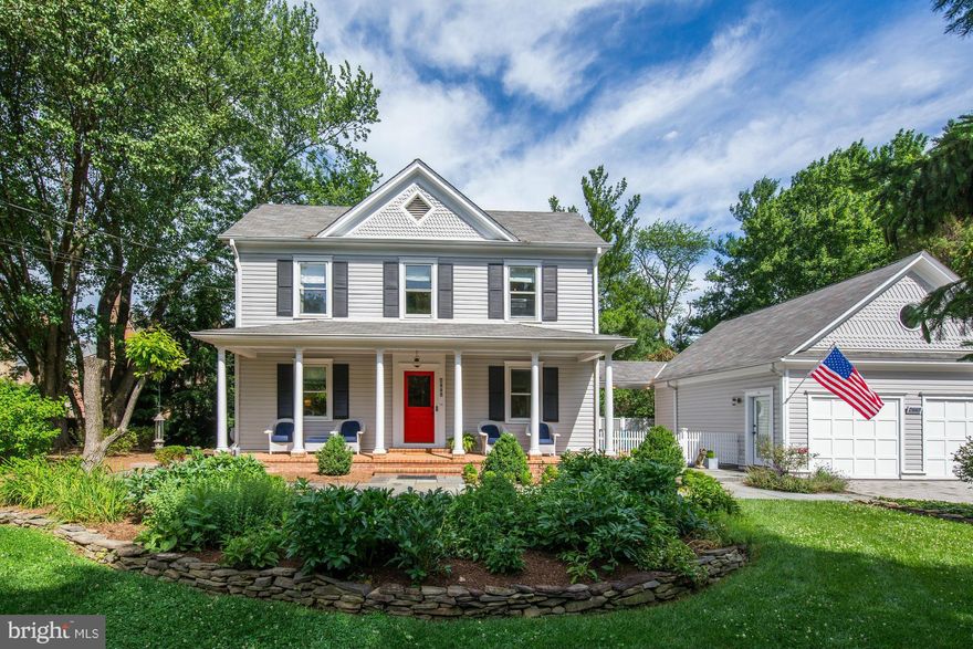 1904 Historic renovated and expanded farm house w/inviting front porch.  4 bedrooms, 3 full baths 1 half bath. Gorgeous kitchen open to first floor family room w/gas fireplace.  Master suite w/ gas fireplace, master bath w/ shiplap, heated floors, soaking tub, steam shower and walk in closet.  Bonus room w/ full bath, vaulted ceilings, w/ heat and A/C perfect in- law/nanny/grad. Open Sun 1-4