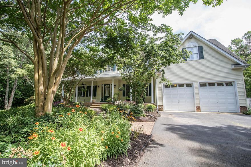 Custom built 5 bedroom home on almost 5 acres! This beautiful home in Chestnut Hills is at the end of a cul-de-sac on Laurel Court. The front yard is beautifully landscaped and allows for additional privacy as you enjoy your oversized front porch. The first floor features an open floor plan with a large kitchen, living room and dining room as well as an office and main level bedroom with full bathroom. There are two doors to your backyard oasis. The large, multi level deck offers you a ton of entertainment space as you overlook your private backyard or enjoy your hot tub! Back in the house you have two sets of stairs that will lead to the second floor. The primary bedroom includes a sitting area and spacious bathroom with jet tub, shower, double sink and 2 walk in closets. The remaining 3 bedrooms are spacious with great closet space. Laundry room in conveniently located on the second level. Second floor also features a bonus room/living room. Unfinished basement has all the storage space you'll ever need and room to grow and make it your own. The neighborhood has walking trails, baseball fields, playgrounds and more!