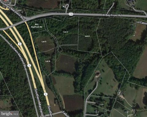 Vacant Land For Sale - 901 Bay Front Road<br/> LOTHIAN, MD 20711