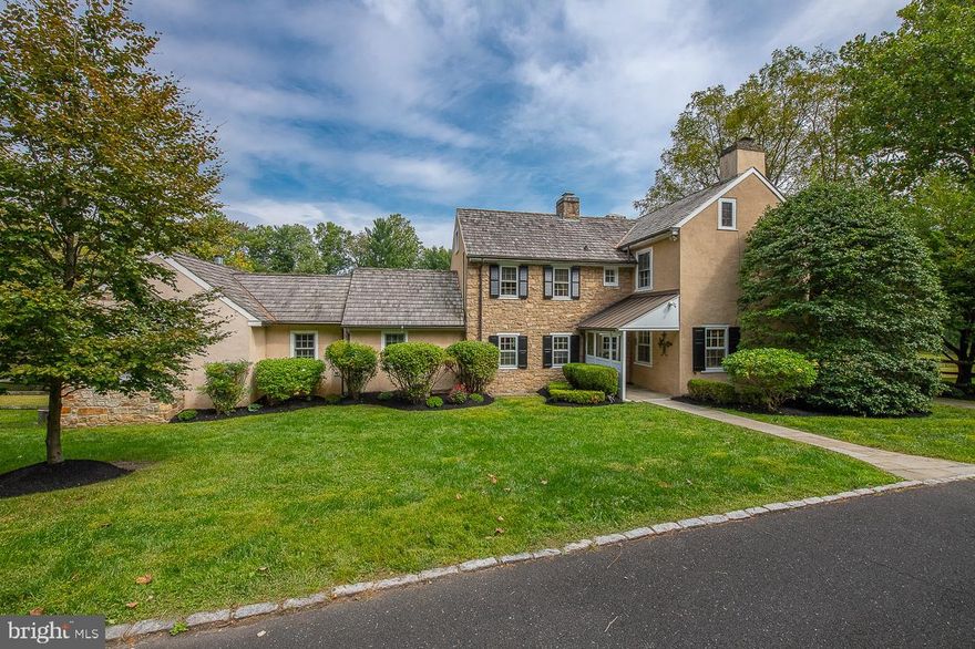 Where does one start with a property like this?  A property that many have driven by for over 100 years dreaming of becoming that next lucky owner.  It is an absolute honor to present this one-of-a-kind farmhouse, barn, pond & setting. The long oak-treed private driveway is only the beginning of the experience. I just can't imagine anyone ever getting tired of the approach to this 1860 main house & bank-barn- not to mention the spectacular spring-fed pond that is the true focal point of this personal retreat- the whole property is simply, breathtaking. The grounds are made up of just over 7 acres in total-but that land is officially subdivided into 3 lots. The main house has gone through some growth spurts over the years- but most recently- a phenomenal first floor BR suite/wing was carefully created to take advantage of the pond views-while keeping w/ the charm & character of the historic sections- the design truly offers the best of both old & new- open where you would want it to be - cozy for when that's what you're craving. Enter the home down a slate path & through a covered door, & begin the tour. To your right you will see a room that instantly hits you w/ character,  at each end of this living room/dining room combo is an original fireplace.  One is sealed &  just decorative, and the other, converted to gas, & it warms up the whole room quickly & easily. There are many treasures in the space including a hidden dry bar, a storage closet & custom built-ins. The floors are wooden, the sills are deep & the history is apparent in the section of the house. Leave the dining room & you will enter the newly renovated kitchen & family room space.  This is the HUB of the house! At one end, the room is anchored w/ floor to ceiling bookshelves, a great place to display collectables that you want to share w/ family & guests. At the other end sits a gourmet kitchen that is simple, tasteful and functional, even for the best of cooks, but is also designed to not overwhelm the home or feel out of place.   The best feature of this space is the perfectly placed picture window. Every time you walk by it, you MUST stop and look at the view.  The pond and all the wildlife activity it attracts in real time. Red foxes run through hoping for a mouse, geese land, honk and fly away and the Great Blue Herons come to "fish".  Binoculars are a must! Head down a long hallway, first passing a laundry room w/ great storage & working areas for folding, flowering & crafting. Next you will pass the powder rm, perfectly placed off the HUB for privacy & easy access. Finally, you will enter the 1st floor suite. It has pocket doors to close it off from the rest of the house. Wander freely in your robe from the spa-like bathroom, into the enormous walk-in closet, through the sitting/desk area & into the perfectly-sized bedroom.  The suite gets so much natural light, offers even more warm-toned wooden flooring & has a gas FP for both heat & ambiance. You're not done in your robe yet, open the glass doors to your own balcony. Sip your morning coffee w/endless views & privacy- you might want to grab those binoculars again! Head upstairs to find even more of those charming features. On this floor are 3 ample-sized bedrooms, 2 additional full baths, a linen closet, walk-up stairs to the storage attic & another decorative original fireplace.  Heading outside, off the kitchen is another small covered porch & a large brick patio. The yard is full of perennials, specimen trees & bulbs to greet you each Spring! The 3000 sf barn has it's own treasures & functions. There is a 2 car garage w/ sliding doors, there are 2 separate living spaces with a kitchen and a bath each, there is a workshop/storage room just off the garage & 2 plus story barn room w/limitless possibilities.  The main house is on public water, sewer & natural gas. The barn is heated w/oil & is on a cesspool. There is SO MUCH more to tell you, but the remarks just wont let me! It is AMAZING!