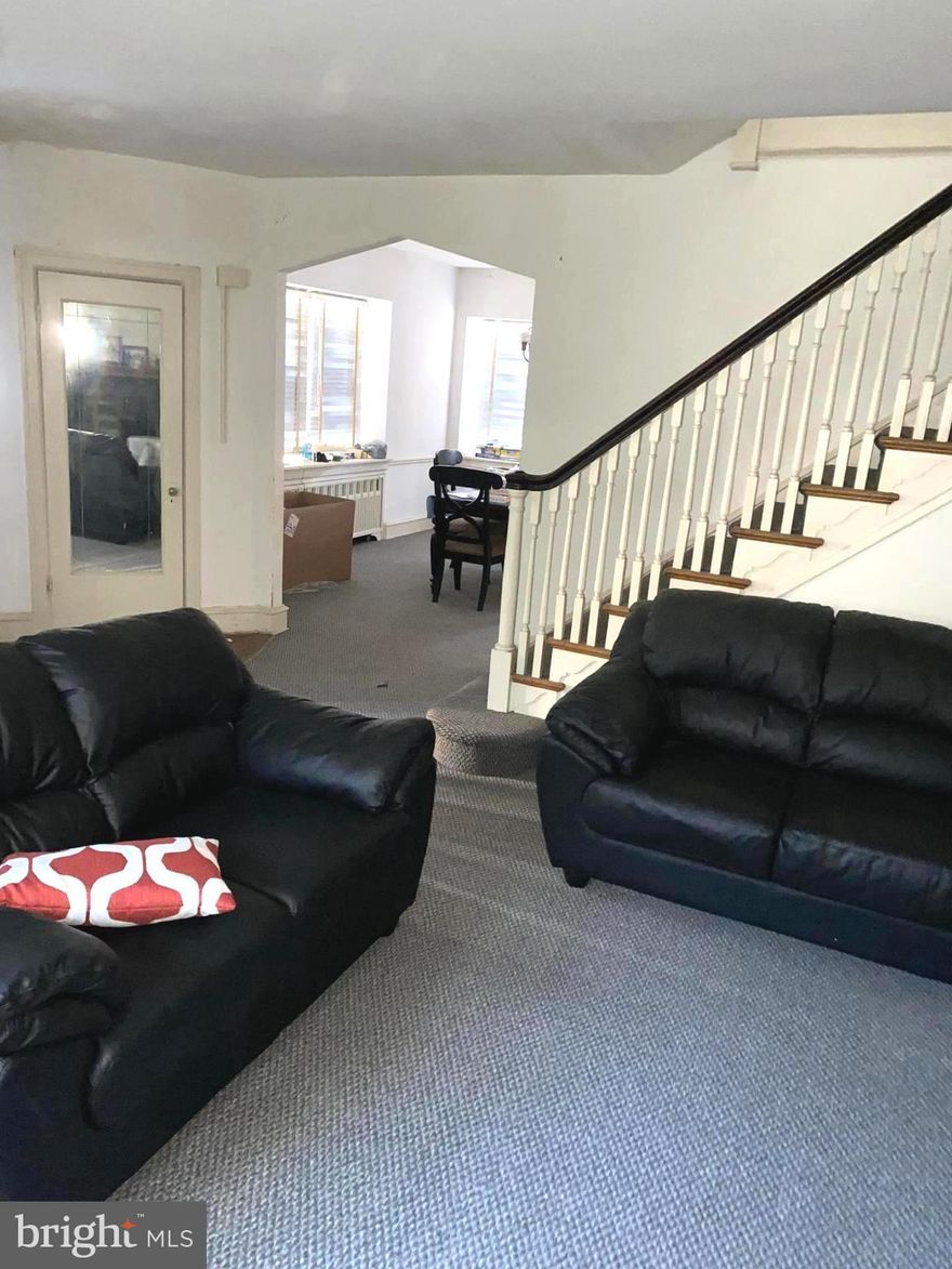 Attention Investors this is a large 1400 sq ft (TWIN) located in the Castor Gardens section of Phila. 3 bedrooms, 1.1 baths. Large Livingroom and dining room, good size bedrooms and closet space. Beautiful hardwood floors. Front patio, Property is selling in as is condition. The utilities are not on. This is an estate sale and seller will not be turning them on. SELLER IS LOOKING FOR SERIOUS CASH BUYERS ONLY!!! Close to transportation, shopping centers and malls.