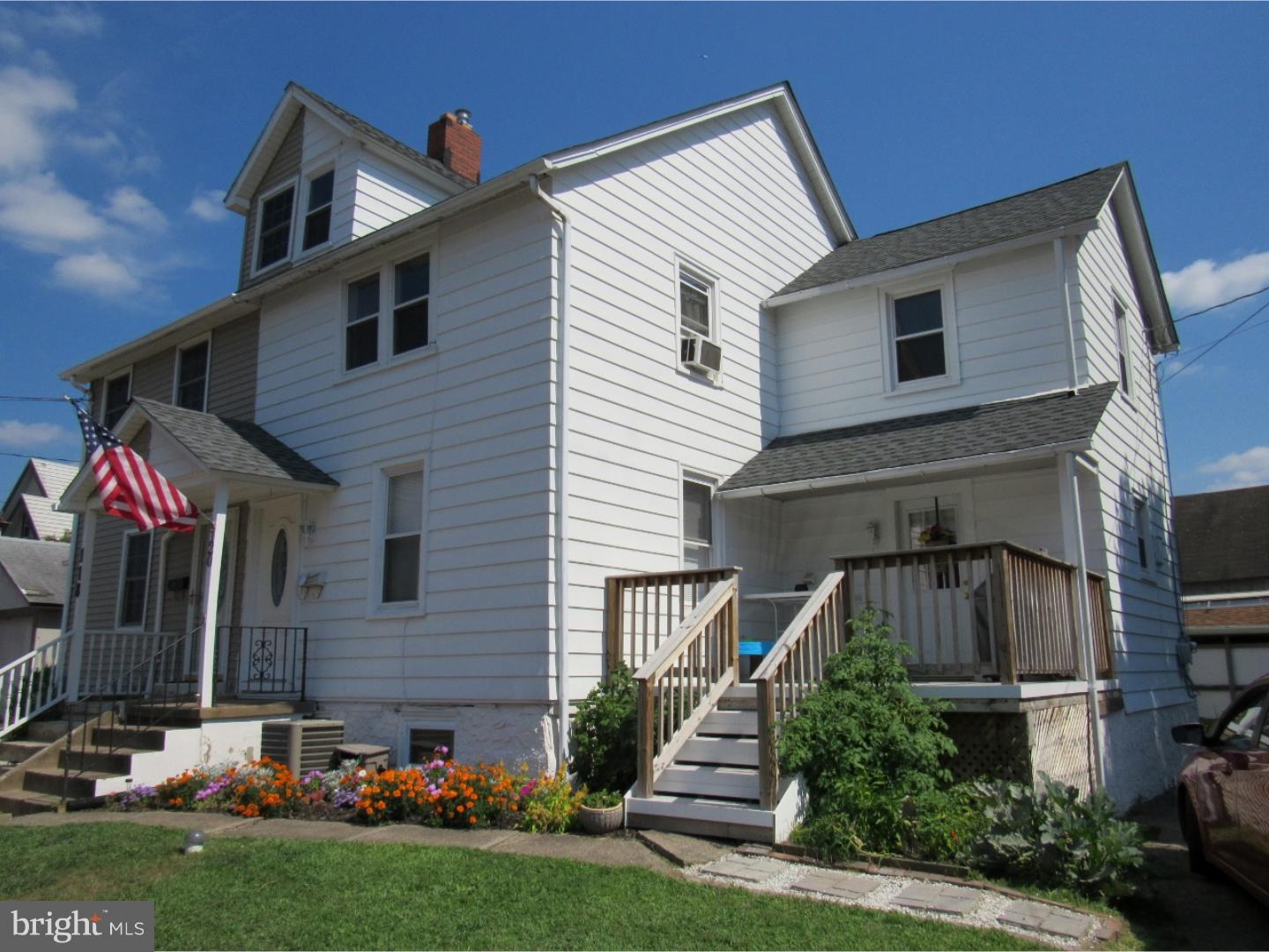 A total renovation to this home was completed in 2012 with the roof, the windows, the doors, electric and plumbing all being replaced or updated at that time. The home shows beautifully and has been rented to the same tenant since the current owners bought it. They are moving on to home ownership. The home offers three bedrooms a wonderful upgraded bathroom on the second floor. On the main level is a great updated kitchen with newer appliances, recessed lighting, island counter space for breakfasting, an excellent dining room and a spacious living area that opens in the front to a large deck. The taxes are very reasonable and the convenience of living here with walking distance to the park, library, shopping and schools make it a great spot to call home. At this price there is little to compare with its appealing decor and many updates.