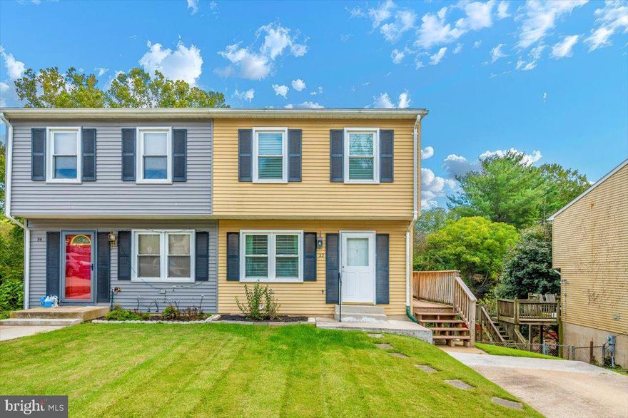 USDA Eligible! Step inside this cozy 3-level semi-detached home and be greeted by a bright and comfortable living room filled with natural light. The open eat-in kitchen makes mealtime easy, or you can step right outside to enjoy dinner on the beautiful composite deck that wraps around the home—perfect for relaxing evenings while overlooking the woods and the picturesque creek. A full bath completes the main level. Upstairs, you’ll find a spacious primary bedroom with two closets, two additional bedrooms, and another full bath. The partially finished lower level is ready for your personal touch, with a sliding glass door leading out to a peaceful patio with tranquil creek views. The laundry room provides plenty of storage space as well. Additional highlights include a newer roof and hot water heater for peace of mind. Located just steps from the public library, this home is nestled in Brunswick—an old railroad town full of charm, historic buildings, and quaint shops while still offering all the modern conveniences. Commuters will love being close to the MARC train (just over an hour to DC), and travelers are within 45 minutes of Dulles Airport. Outdoor enthusiasts can walk or bike the scenic C&O Canal and towpath to Harpers Ferry and beyond—or even all the way to DC! Don’t miss your chance to own this charming home with so much to offer!