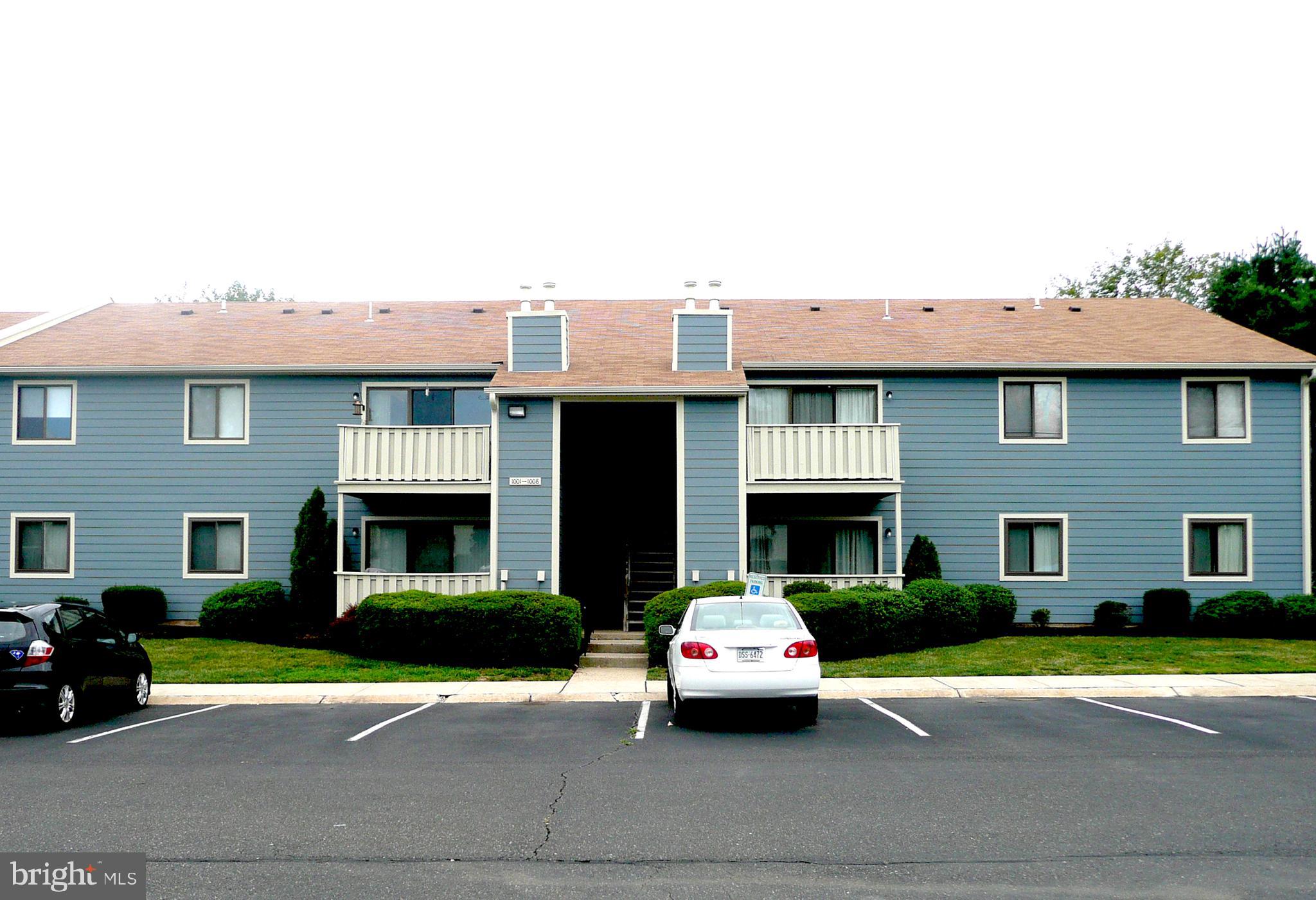 Enjoy easy living in this 1st floor condo conveniently located in Wood Hollow, this rear unit is the largest model in the development. Spacious 2-bedroom, 2-full bath condo with amenities including pool, tennis court, playground and plenty of parking right in front of the building. Enter into foyer with coat closet. Large living room with slider to patio, dining room, kitchen features plenty of cabinet space, gas cooking, dishwasher, refrigerator and breakfast bar. Off the kitchen is laundry room with full washer & dryer and additional storage. Main Bedroom has huge walk in closet and its own Bath with stall shower. Nice size second bedroom with large double closet and easy access to hall bath. Neutral throughout, newer energy efficient windows and sliding door. Low utilities. Washer, Dryer, Refrigerator and condo fees included. Close to mall, Wegmans, major stores and all the area Restaurants. SEPTA train and bus close by. Good credit needed. NO pets. No smoking. Online application available. Available May 1st.
