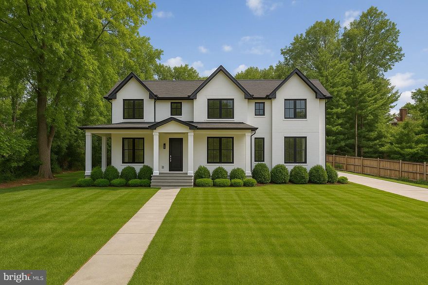 Prominently Perched on .65 acre homesite, this  7-bedroom, 6.5-bath estate by Aarden Design & Build sets a new benchmark for luxury living in one of the region’s most coveted enclaves LUX MANOR. 
With architecture that balances timeless elegance and cutting-edge innovation, this custom masterpiece is designed for those who value substance as much as style.
Step inside to soaring 12 ft ceilings on the Main Level, wide-plank white oak floors, 10 ft tall Glass Fam Rm Doors that invite the outdoors in. Open and airy main level flows effortlessly from one space to the next. Chef’s kitchen featuring waterfall island and top-of-the-line Sub-Zero, Wolf, and Cove appliances. 
A dedicated 12 x 20 catering kitchen ensures seamless entertaining, while a main-level in-law suite and 
private ELEVATOR provide comfort and privacy across all levels.
From casual family moments to grand-scale entertaining, this home is the ultimate backdrop. The screened porch includes a full outdoor kitchen and stone walls & fireplace, perfect for year-round enjoyment. 
Lower-level flex room comes prewired for a golf simulator or home theater and great wine cellar awaits the connoisseur’s collection.
The 3-car garage is prewired for EV charging, while a PURE AIR whole-house purification system ensures next-level wellness and peace of mind.
LUX MANOR offers a lifestyle unmatched in the DMV. Minutes away from the Wildwood Shopping Center, 
Pike and Rose, NIH and Downtown Bethesda. Minutes  to 270 and 495. Best Public and Private Schools in the Nation. 10 minutes to Woodmont CC,Bethesda CC, Kenwood or Congressional.  Tyson's Galleria, GTown and 4 Airports 30-45 minutes away. Don't miss this spectacular opportunity.