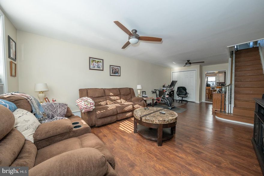 This 2 bedroom townhouse is nestled on a quiet street between Passyunk Ave & 11th st in the heard of E Passyunk Crossing. Literally steps to all the fun and exciting shops, cafes, restaurant's, bakeries and stores Which all contribute to the vibrant energy of this  amazing Philadelphia neighborhood.  The 1st floor has been recently updated, including new windows, The kitchen is full with lots of cabinetry and access to a small outdoor space.  The 2nd floor offers 2 nice size bedrooms, both with plenty of closest and a  lovely,New ,large recently remodeled  bathroom.   The basement has a  new finished partial space with options for a home office/den/family or home gym.  There is plenty of storage brand new heater & hot  water system and a separate laundry room.  Do No Miss the opportunity....to live steps to the Singing Fountain, Barcelona Wine Bar, Columbus Park, Bok ar, The Dutch,  The Contina, the Italian Market and more.