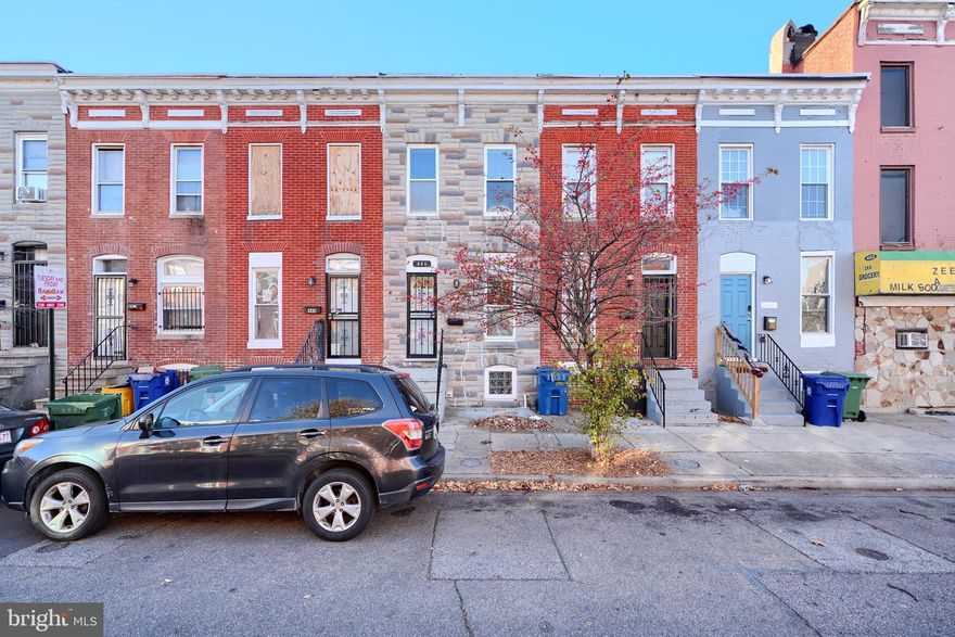 Welcome to an amazing home, offering both space and style in a peaceful neighborhood setting just blocks from Patterson Park. The open-concept main floor seamlessly connects the living room, dining area, and kitchen, creating an inviting space for entertaining and everyday living. The kitchen is a delight, featuring granite countertops, modern cabinetry, and new appliances. A convenient half-bathroom completes the main level, followed by a private rear patio space.

Upstairs, you’ll discover a unique double primary bedroom with a spacious walk-in closet and a fully renovated bathroom showcasing chic tile work and brand-new fixtures. At the front of the home, a second bedroom filled with natural light offers versatility for a guest room, office, or additional living space.  

Additional highlights include a full basement with abundant storage, a washer and dryer, and central air conditioning for year-round comfort. 
Don’t miss your chance to make it yours—contact us today to schedule your private tour!