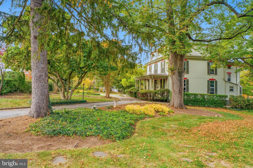 Step into a rare piece of history with this magnificent estate nestled in the heart of Historic Old Lutherville. Originally built in the mid-19th century, this remarkable residence named “Twin Gates” has been lovingly preserved and thoughtfully updated, offering a rare opportunity to own one of the area’s architectural treasures. 
Built with timeless craftsmanship and enduring character, this grand residence offers eight bedrooms and six full bathrooms, providing both elegance and functionality for today’s living. From the moment you arrive, the home’s stately presence and architectural detail transport you to another era, while thoughtful updates ensure comfort and convenience. Expansive rooms, high ceilings, and intricate moldings showcase the artistry of its time, while the generous floor plan offers endless possibilities for multi-generational living, entertaining, or private retreats.  
Beyond the walls, the grounds reflect the home’s grandeur, creating a tranquil setting with space to gather, garden, or simply enjoy the peaceful surroundings. This is more than a home—it is a landmark, a story, and an opportunity to become part of Historic Old Lutherville’s cherished heritage.