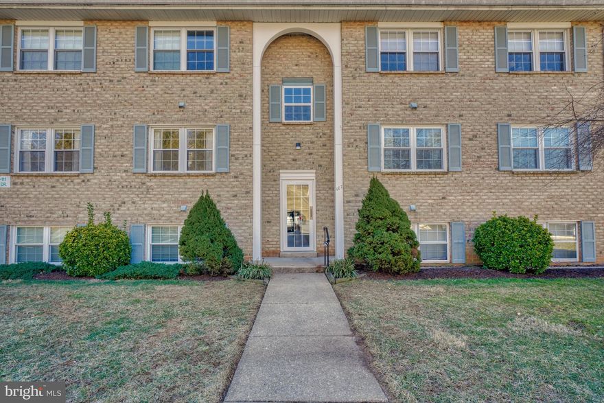 Welcome home to this comfortable two bedroom, one bath condo, second floor unit.  Within walking distance to downtown Bel Air.  Large living room, separate dining area, laundry room in unit,  Amenities include community pool, tons of parking and deck off of living room overlooking park like setting.  Don't miss this one.